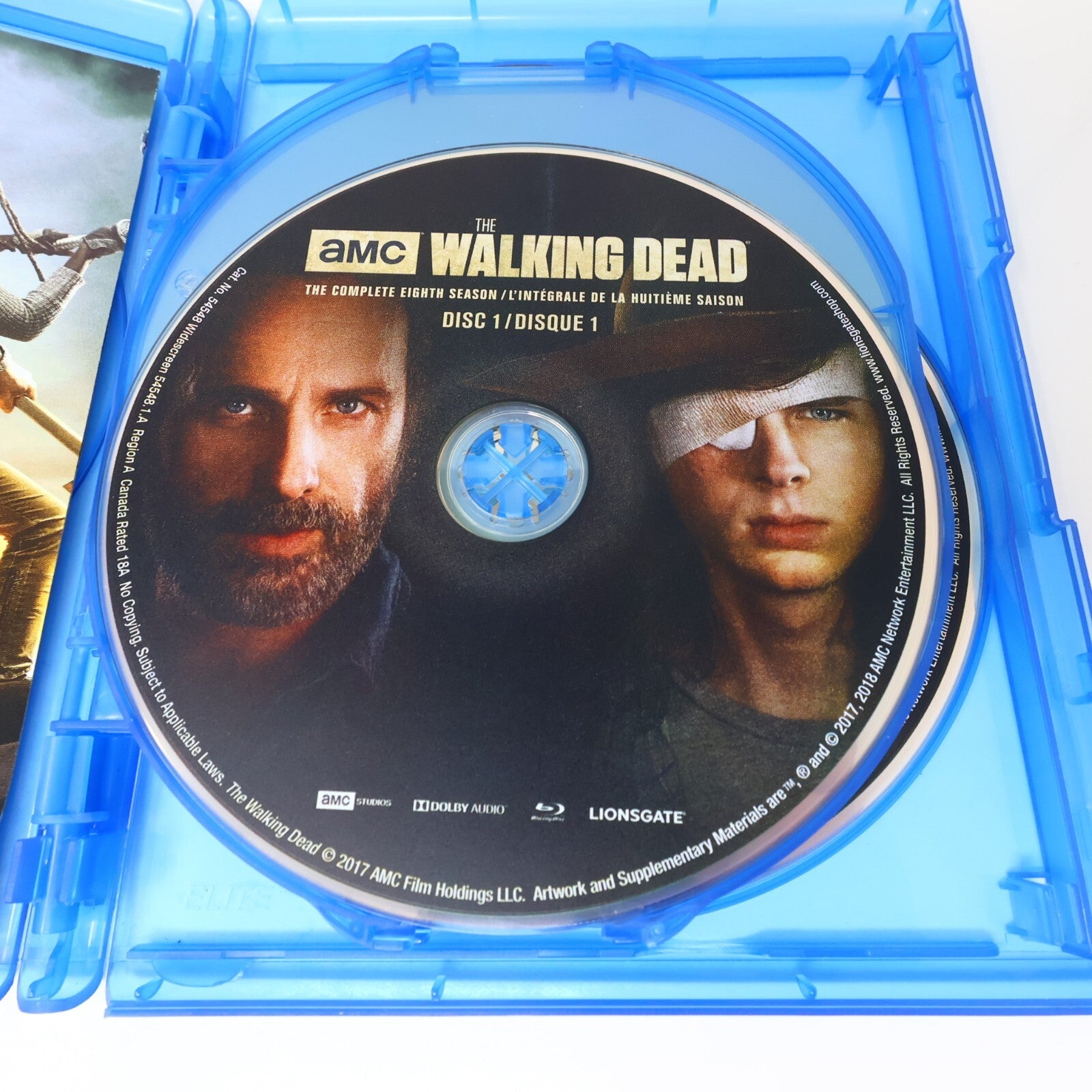 The Walking Dead Season 8-9 Lot 2 Blu-ray English/Français #9 is Factory Sealed