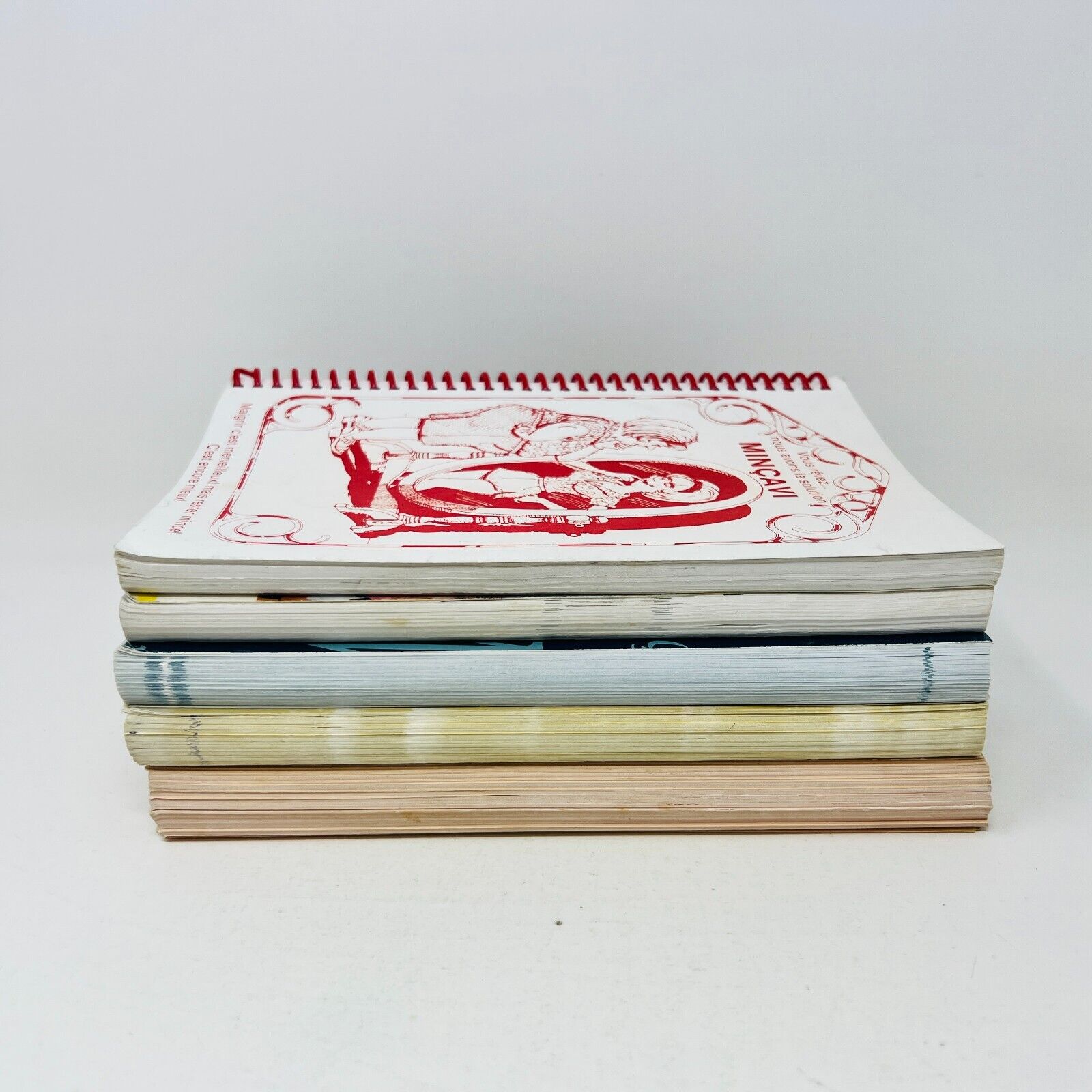 Minçavi 1-2-3-4-5 Lot de Livres de Recettes Cuisine Diète Mincavi Lyne Martineau