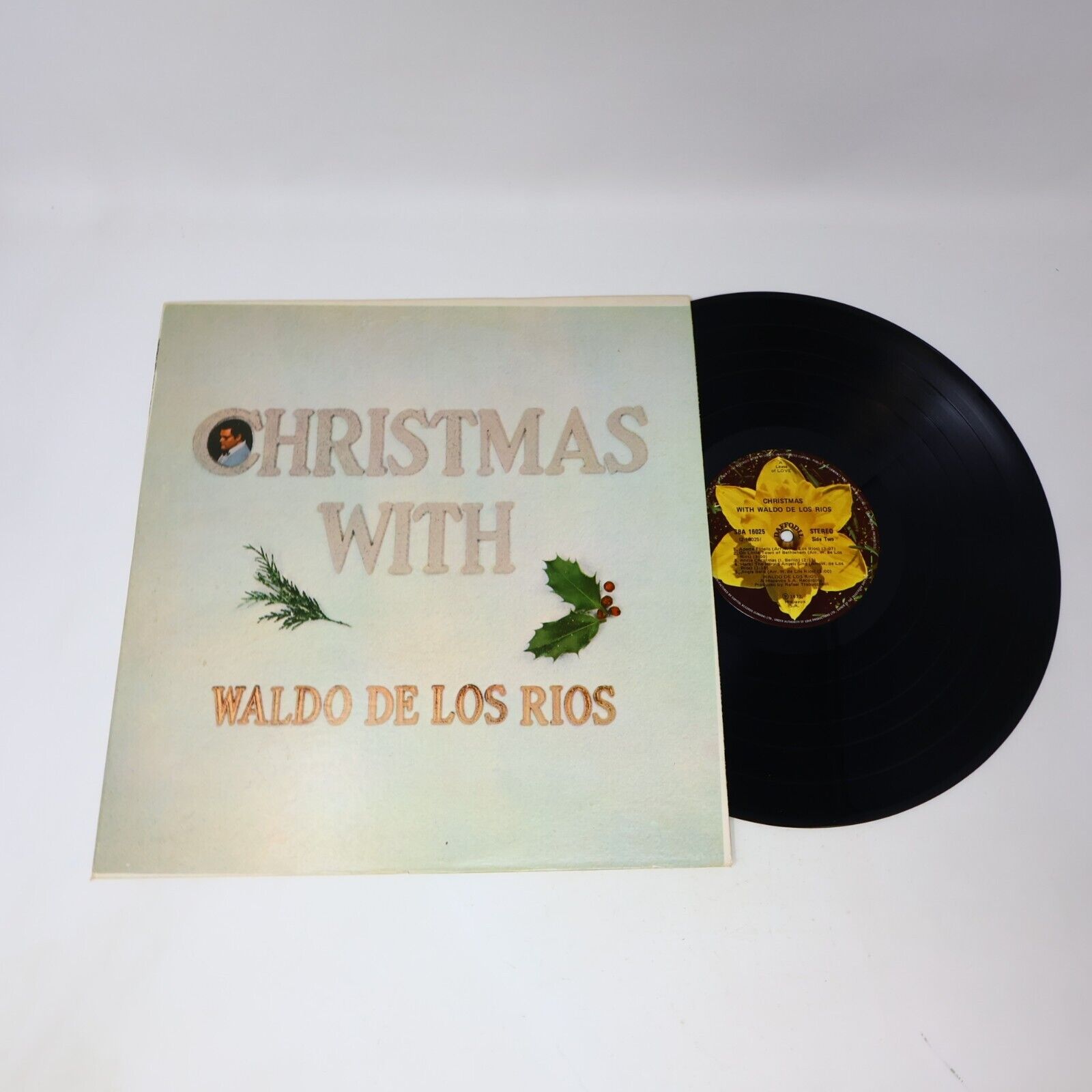 Christmas with Waldo De Los Rios LP Record 1973 SBA 16025 The Little Drummer Boy