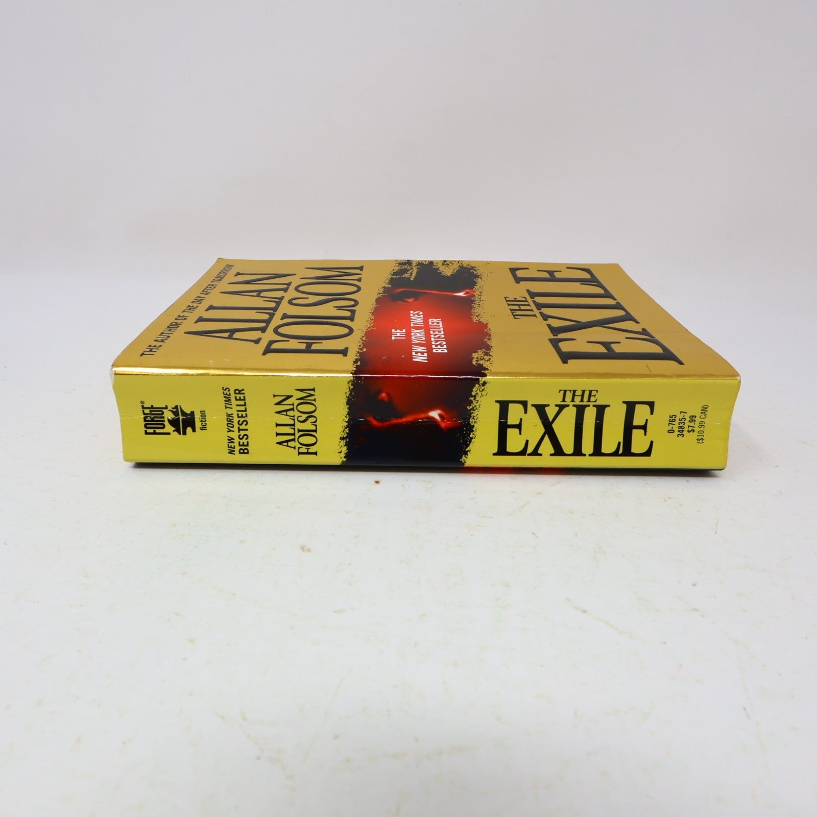 2006 The Exile Allan Folsom Forge Fiction Mystery Thriller Crime 1st Print Book