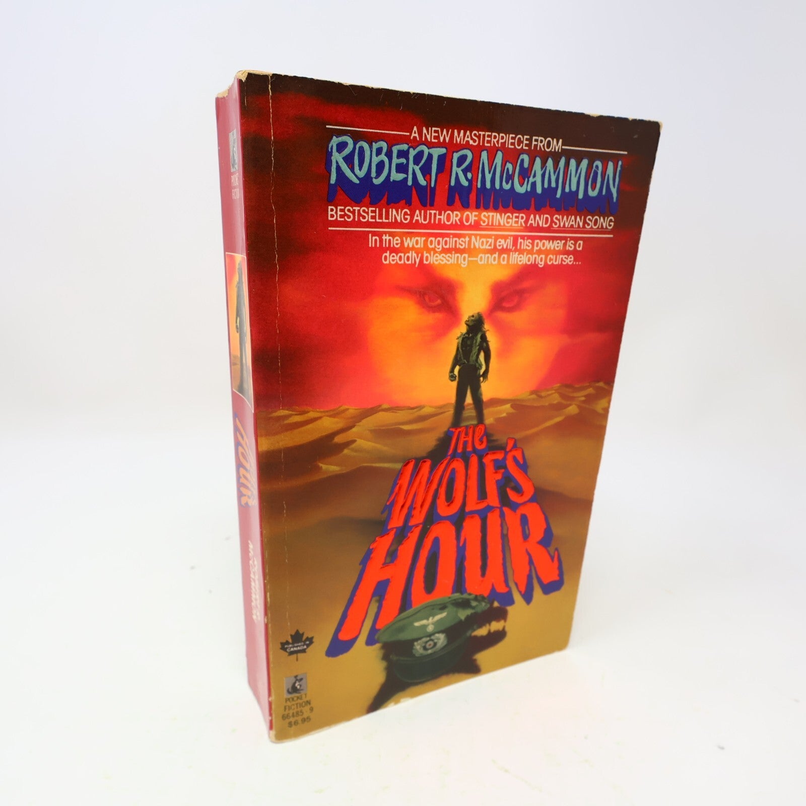 1989 The Wolf's Hour Robert Mccammon Horror Fantasy 1st Print Pocket Book 80s PB