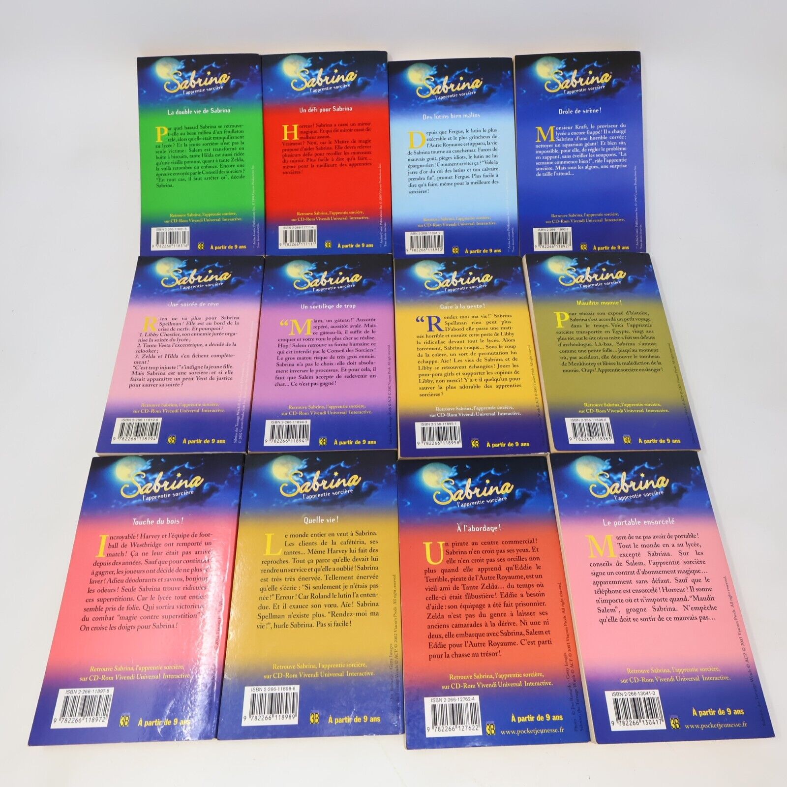 Sabrina l'Apprentie Sorcière #1-17 19-27 29-33 Lot 31 Livres Français French PB