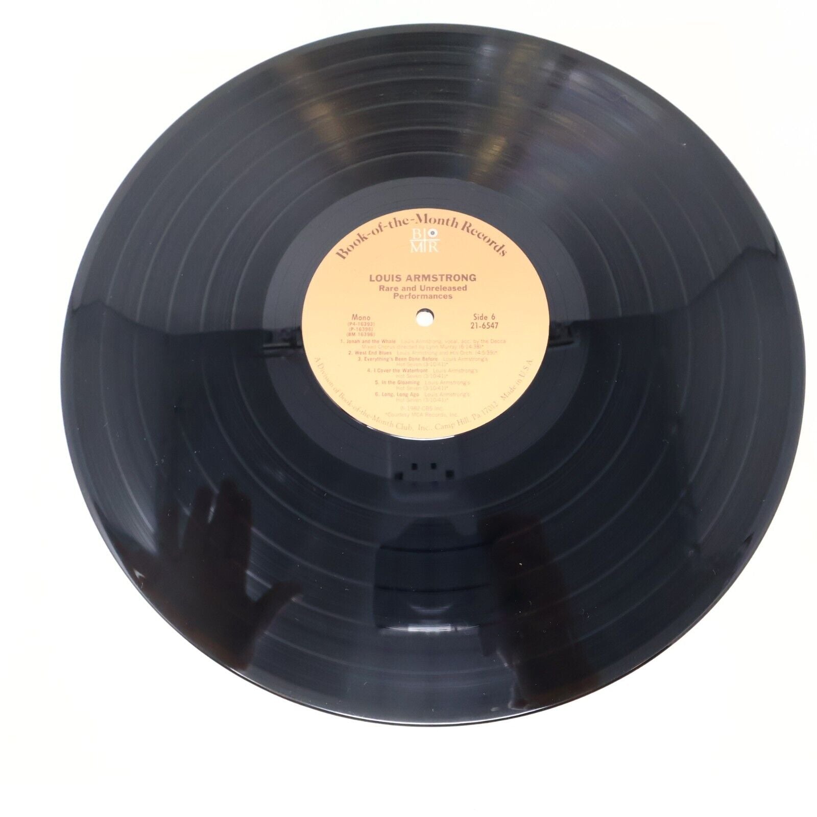 Louis Armstrong ‎Rare And Unreleased Performances 4 LP Vinyl Record 1982 21-6547