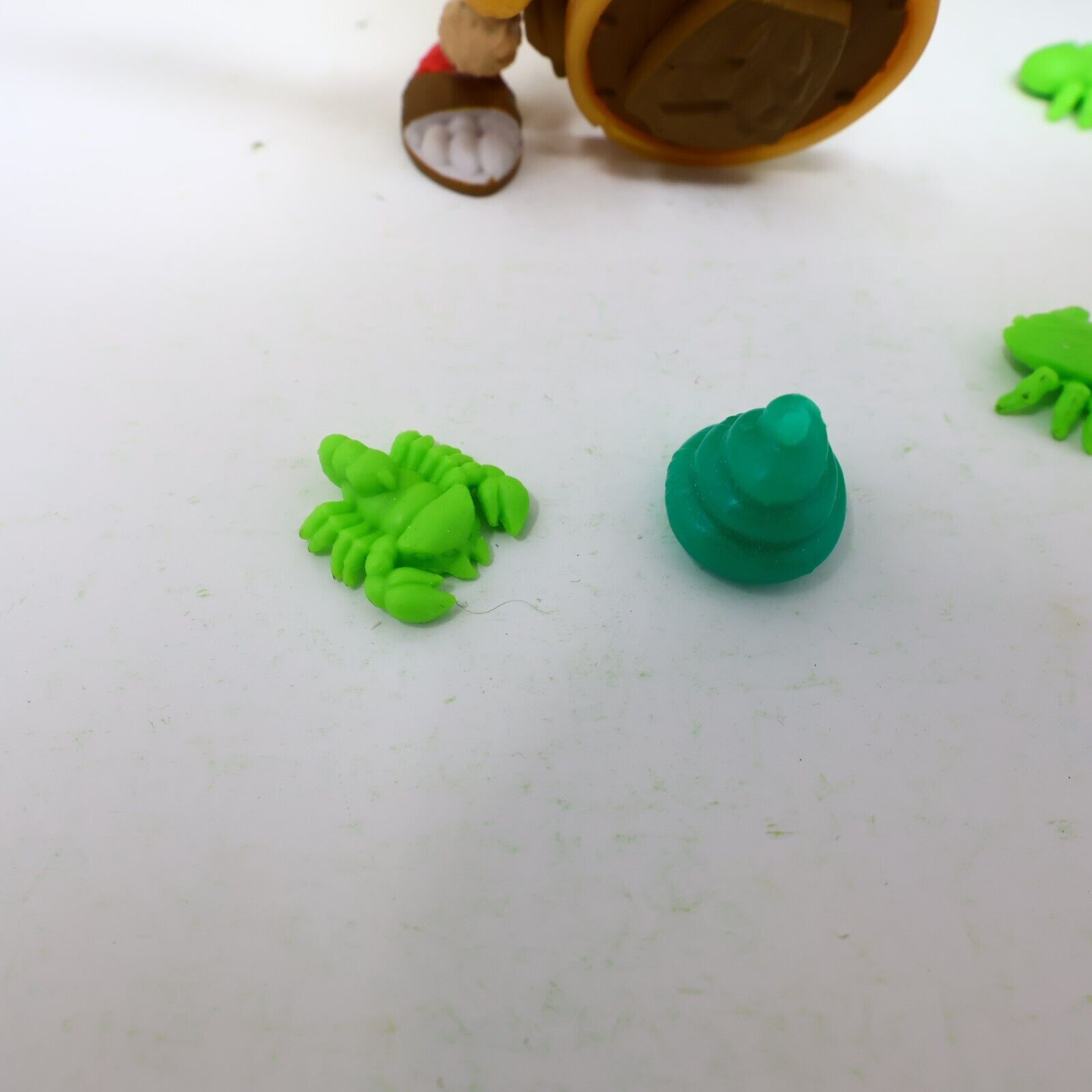 Lot of 4 Treasure X Kings Gold Figures Infernog Gold Nuckles Ivory Slicer Moose