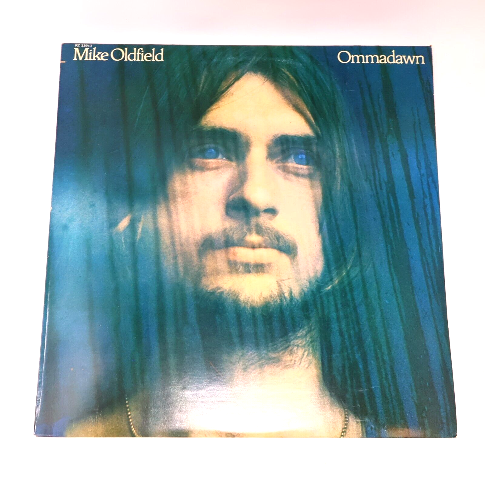 Mike Oldfield Ommadawn LP Record Vinyl PZ 33913 Columbia Canada 1975 EX/VG+