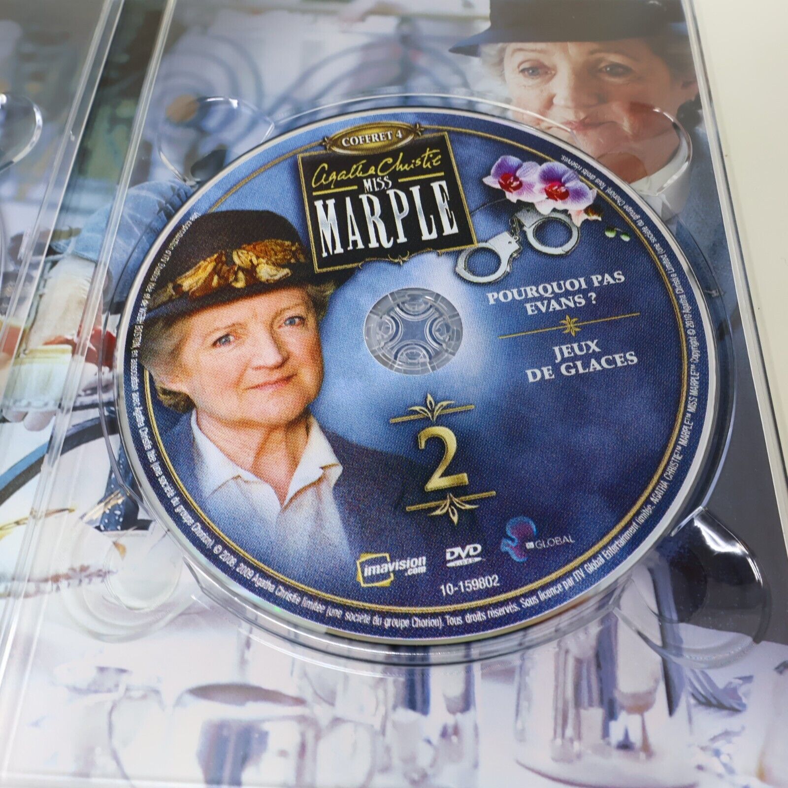 Agatha Christie Miss Marple Coffret #4 DVD Testé Français NTSC Julia McKenzie