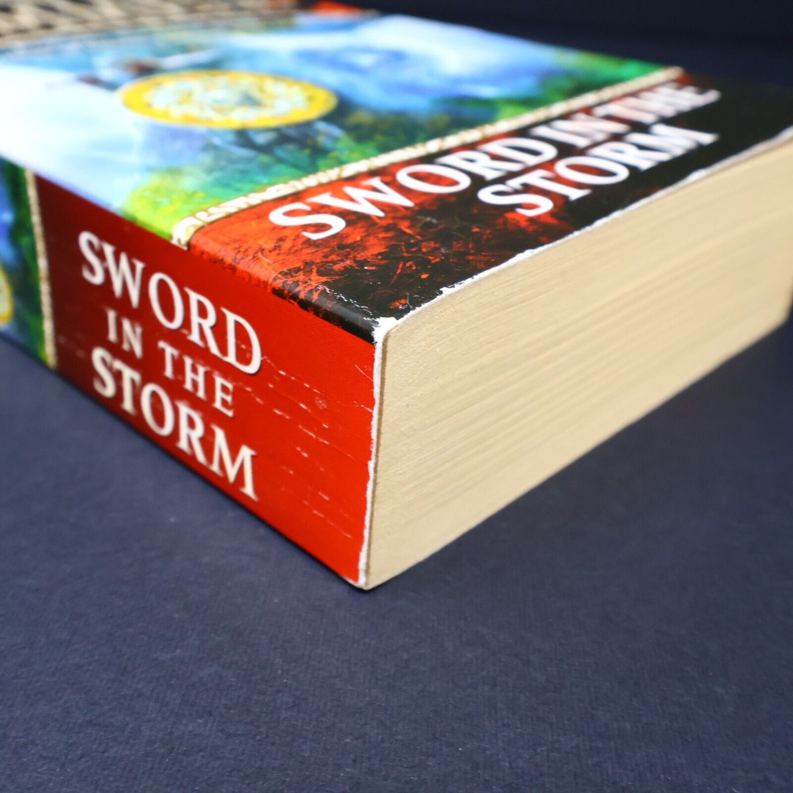 1999 Rigante #1 Sword in the Storm by David Gemmell Fantasy Corgi Book Paperback