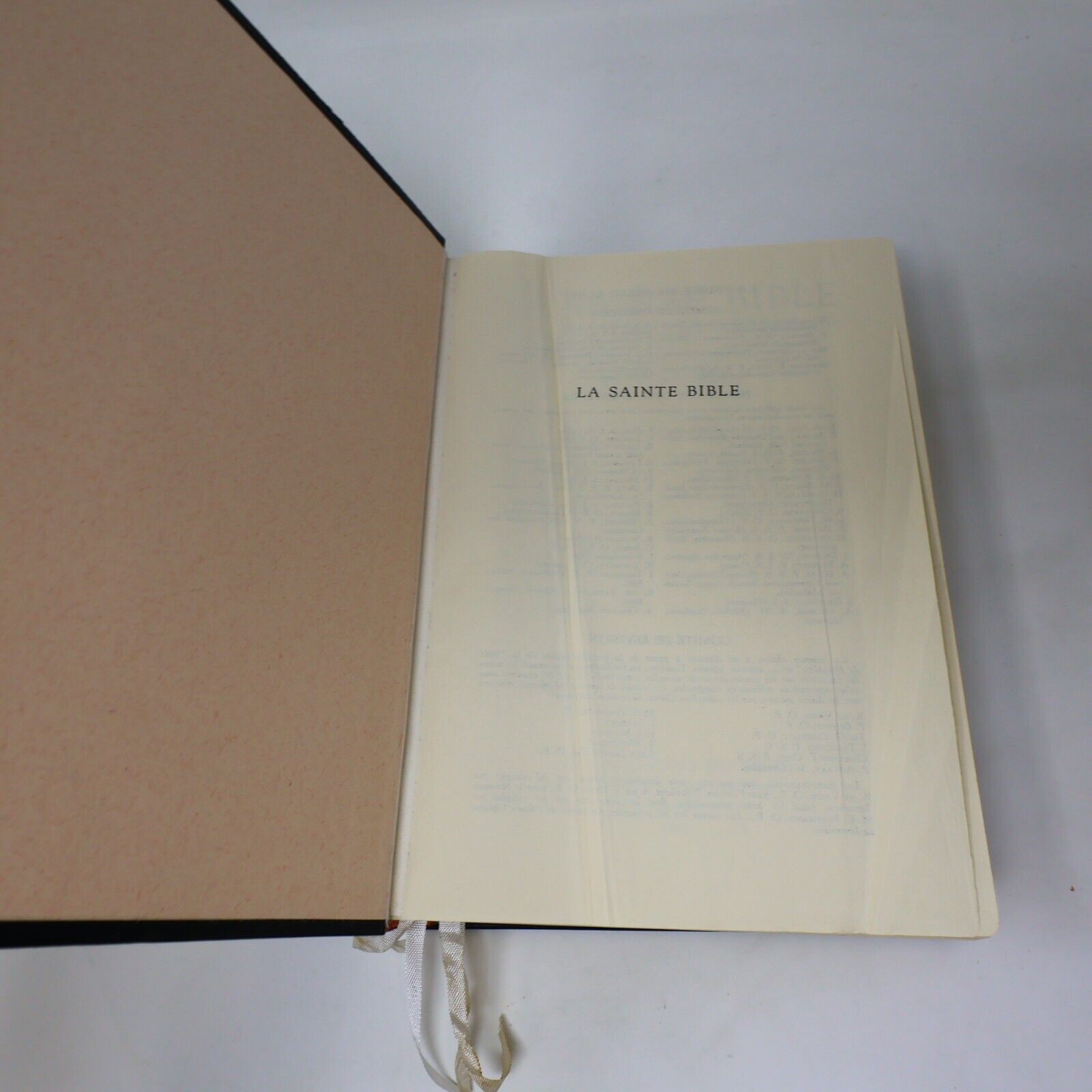 1962 La Sainte Bible Les Éditions du Cerf Religion Français Livre Hardcover HC