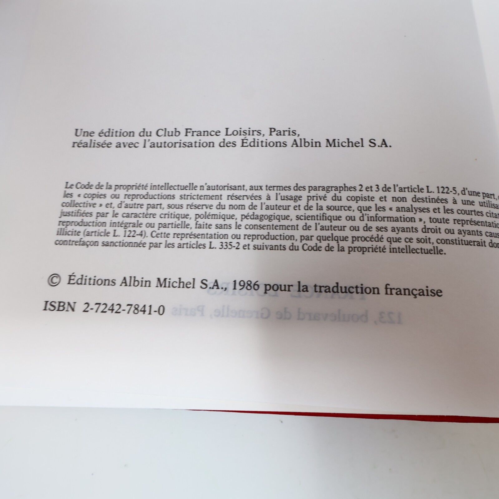 1994 Différentes Saisons de Stephen King Hardcover HC France Loisirs Horreur 90s