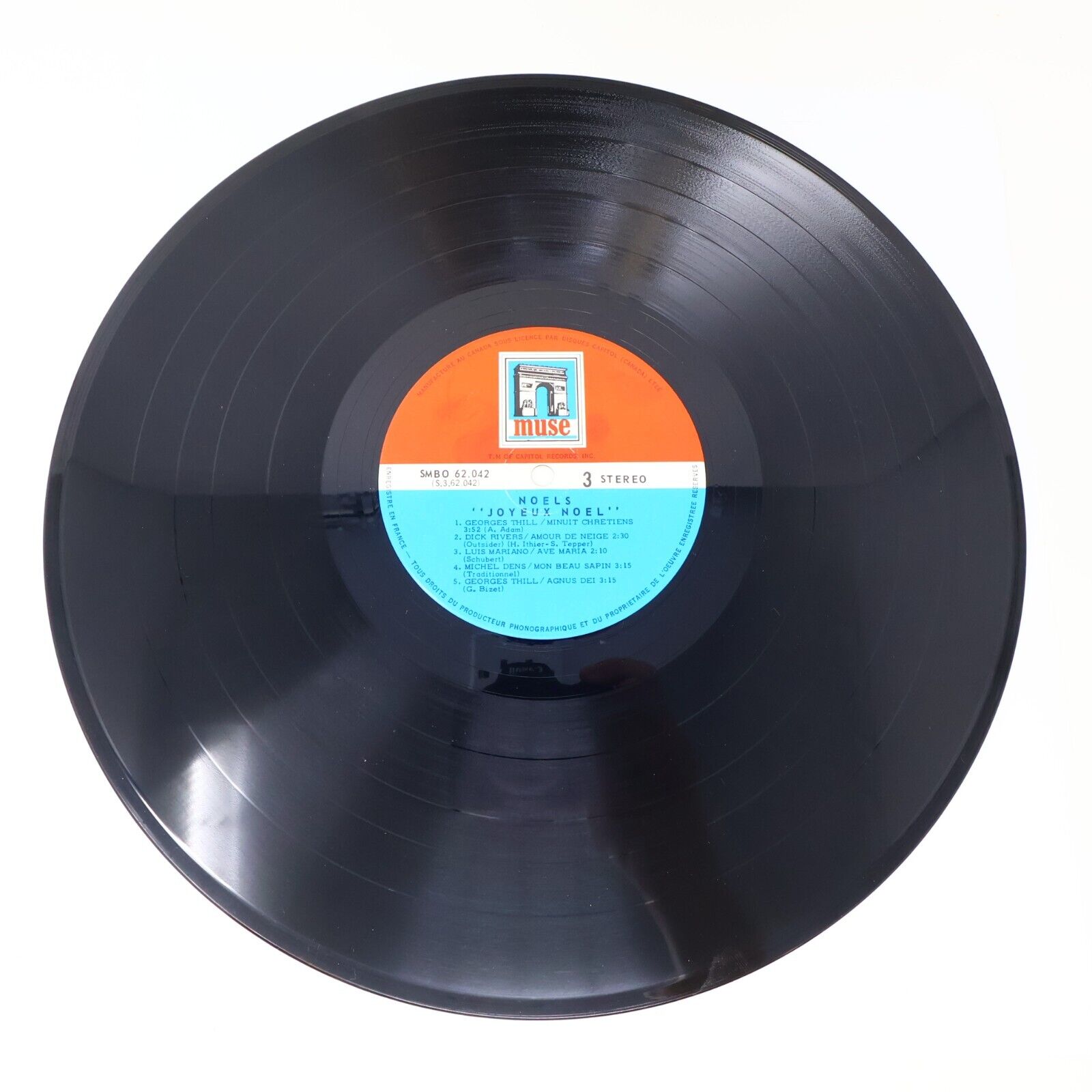 Joyeux Noël LP Muse 1969 Tino Rossi Charles Trenet Dick Rivers Minuit Chrétiens