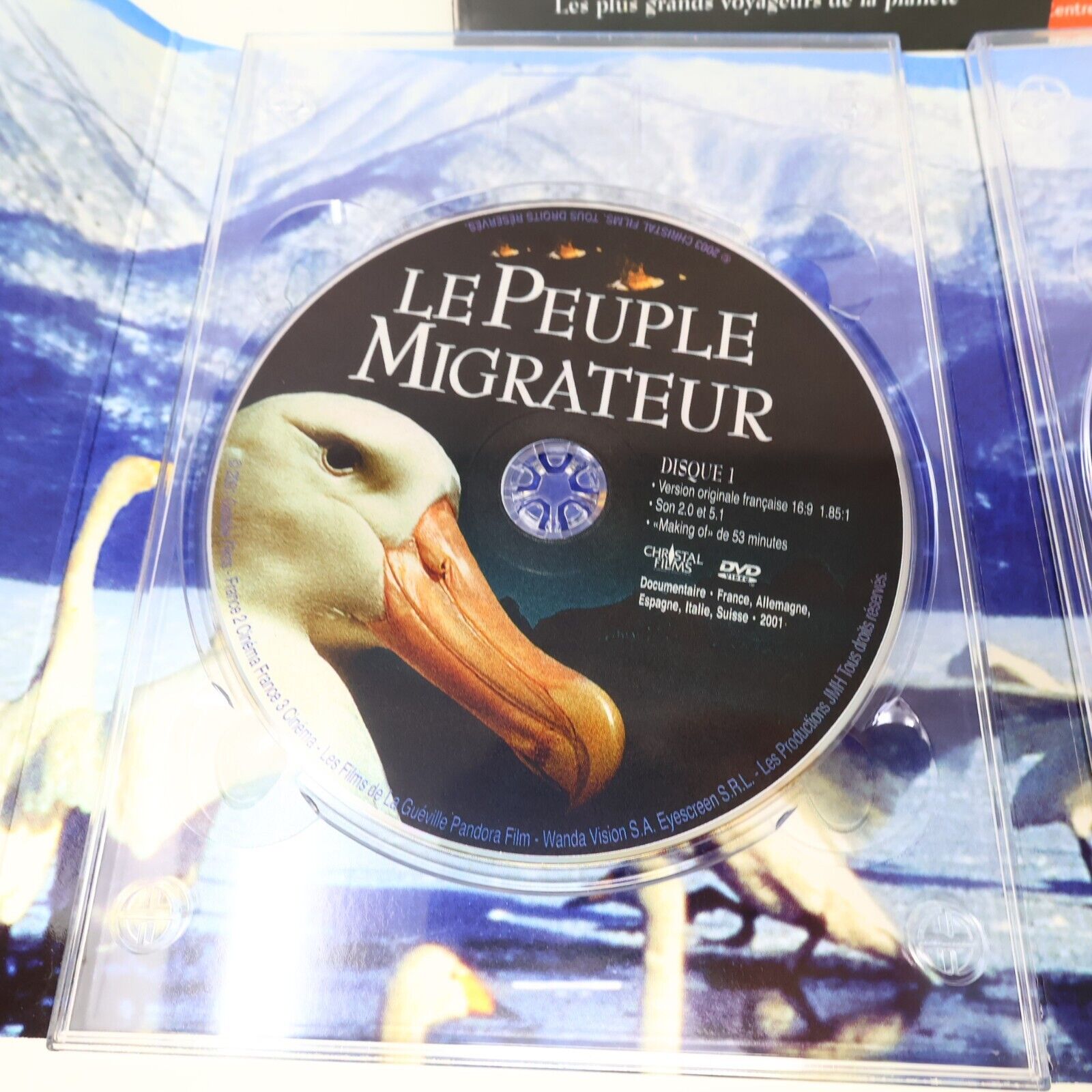 Le Peuple Migrateur DVD Testé Jacque Perrin NTSC 16:9 Français / English 2003