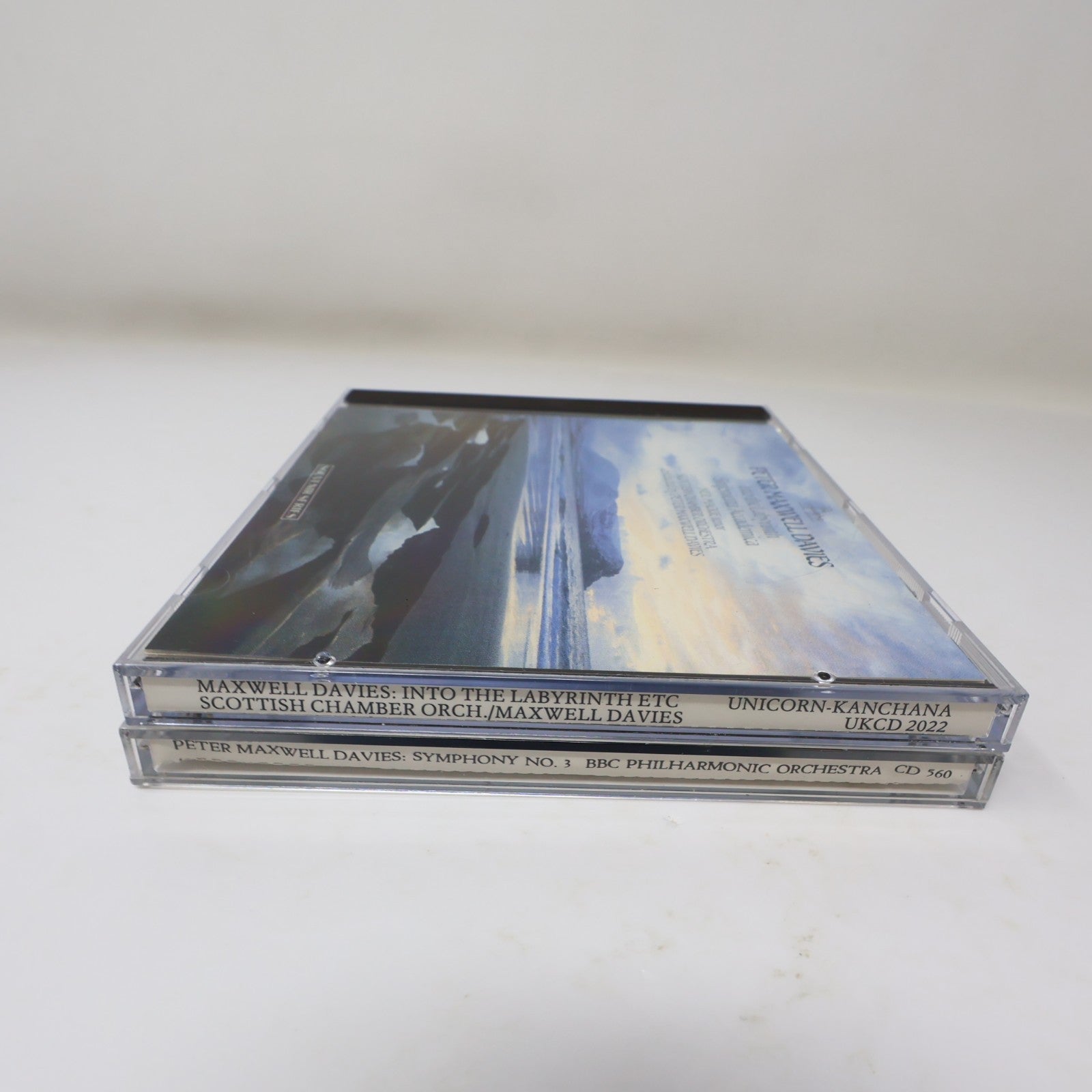 Peter Maxwell Davies 2 CD Lot Into The Labyrinth/Symphony #3 Edward Downes