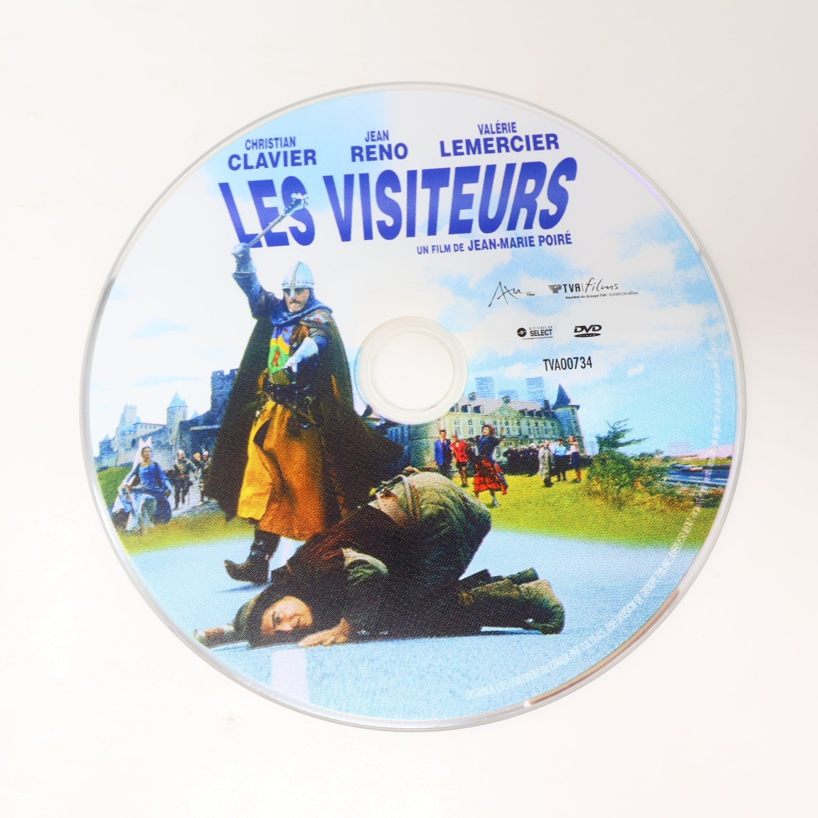 Les Visiteurs DVD Jean Reno/Christian Clavier Voyage Temps NTSC Région 1 Testé