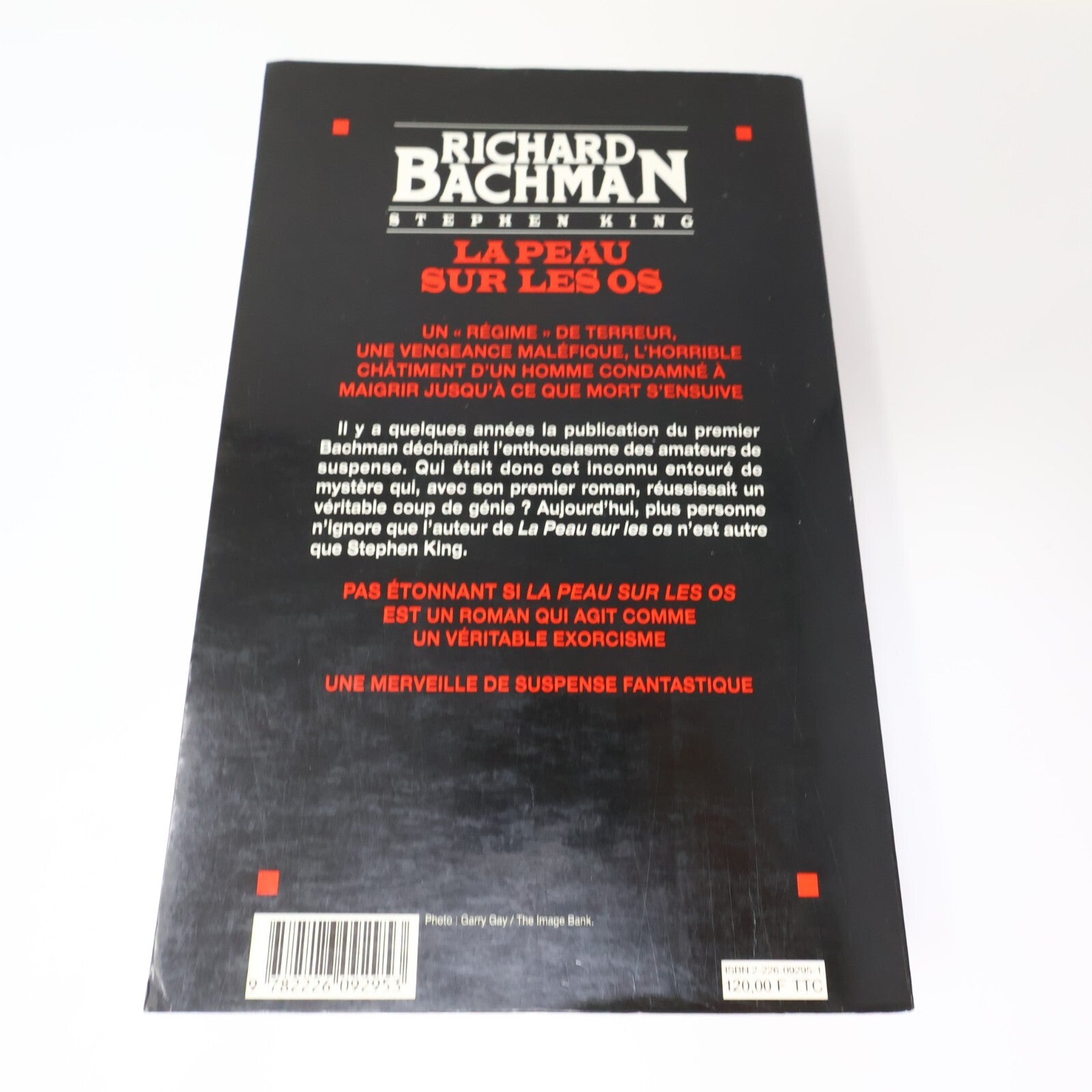Richard Bachman/Stephen King Lot 3 Livres La Peau sur les Os/Running Man/Joyland