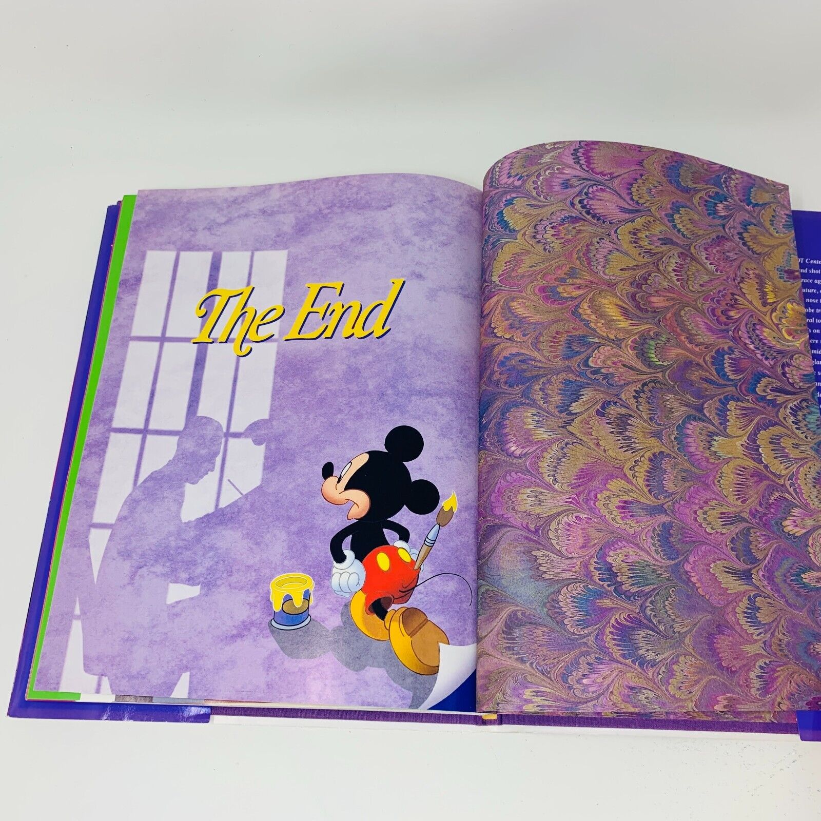 c1990s Walt Disney World Disney's Kingdom Editions Purple Theme Parks Hardcover