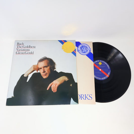 Bach The Goldberg Variations Glenn Gould LP Record 1982 IM 37779 CBS Masteworks
