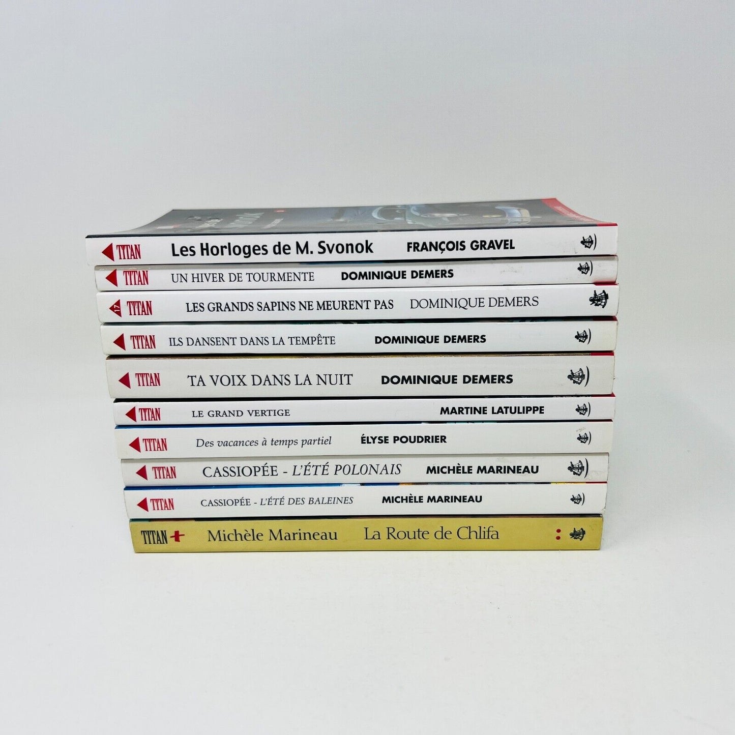10x Titan Lot Livres pour Enfants Marie-Tempête/Ta Voix dans la Nuit/Cassiopée