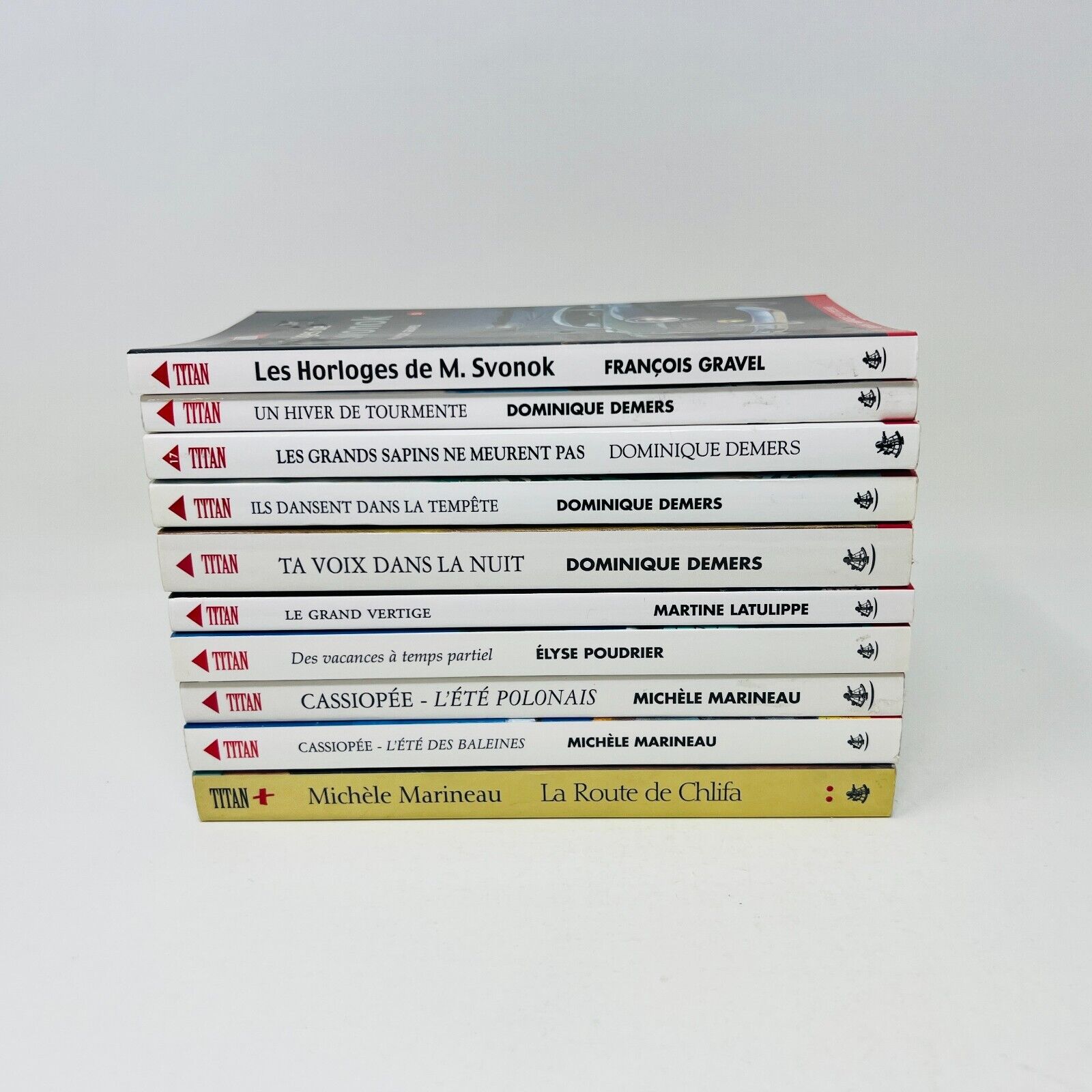 10x Titan Lot Livres pour Enfants Marie-Tempête/Ta Voix dans la Nuit/Cassiopée