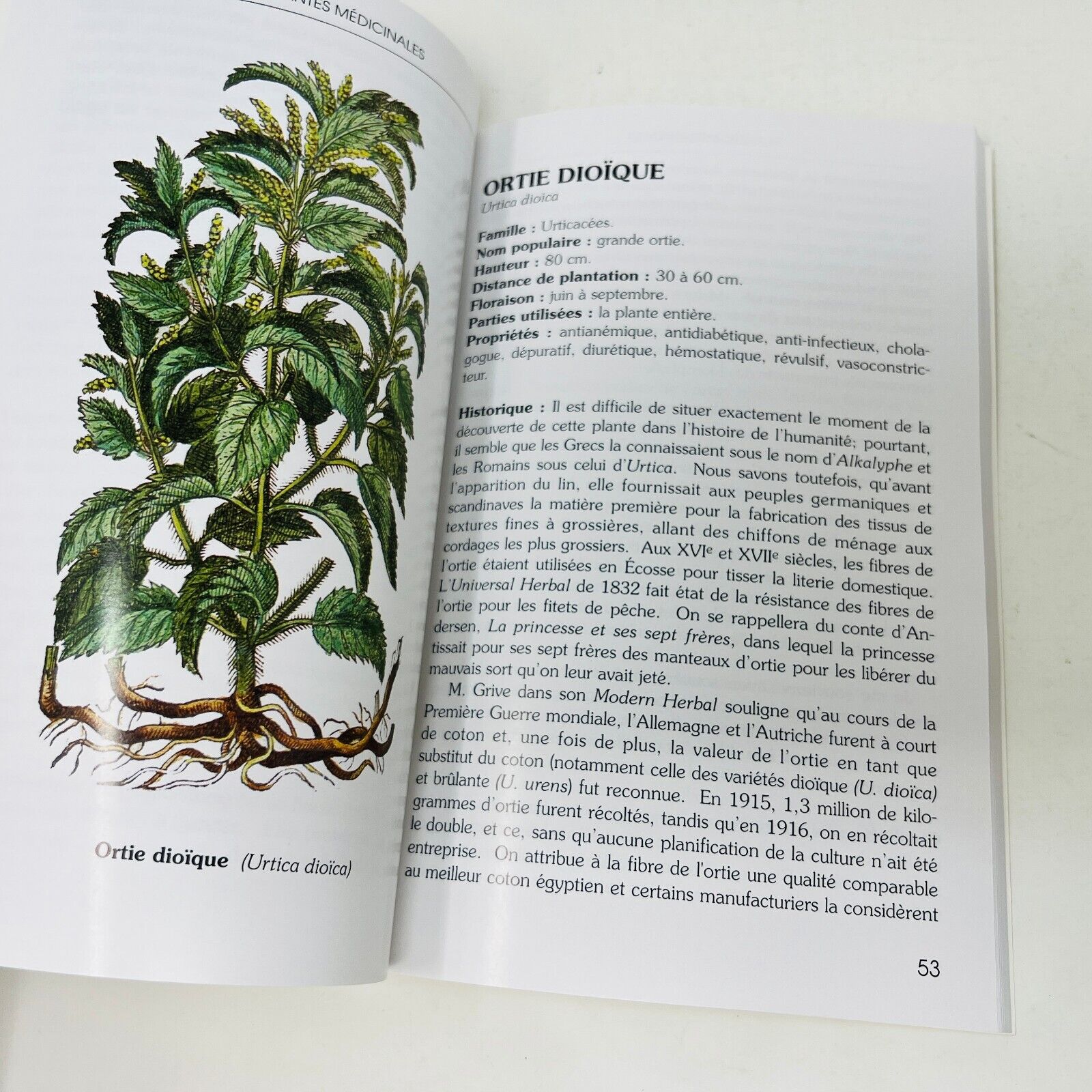 1994 Plantes Médicinales et Aromatiques de nos Jardins de Odette Lacasse Québec