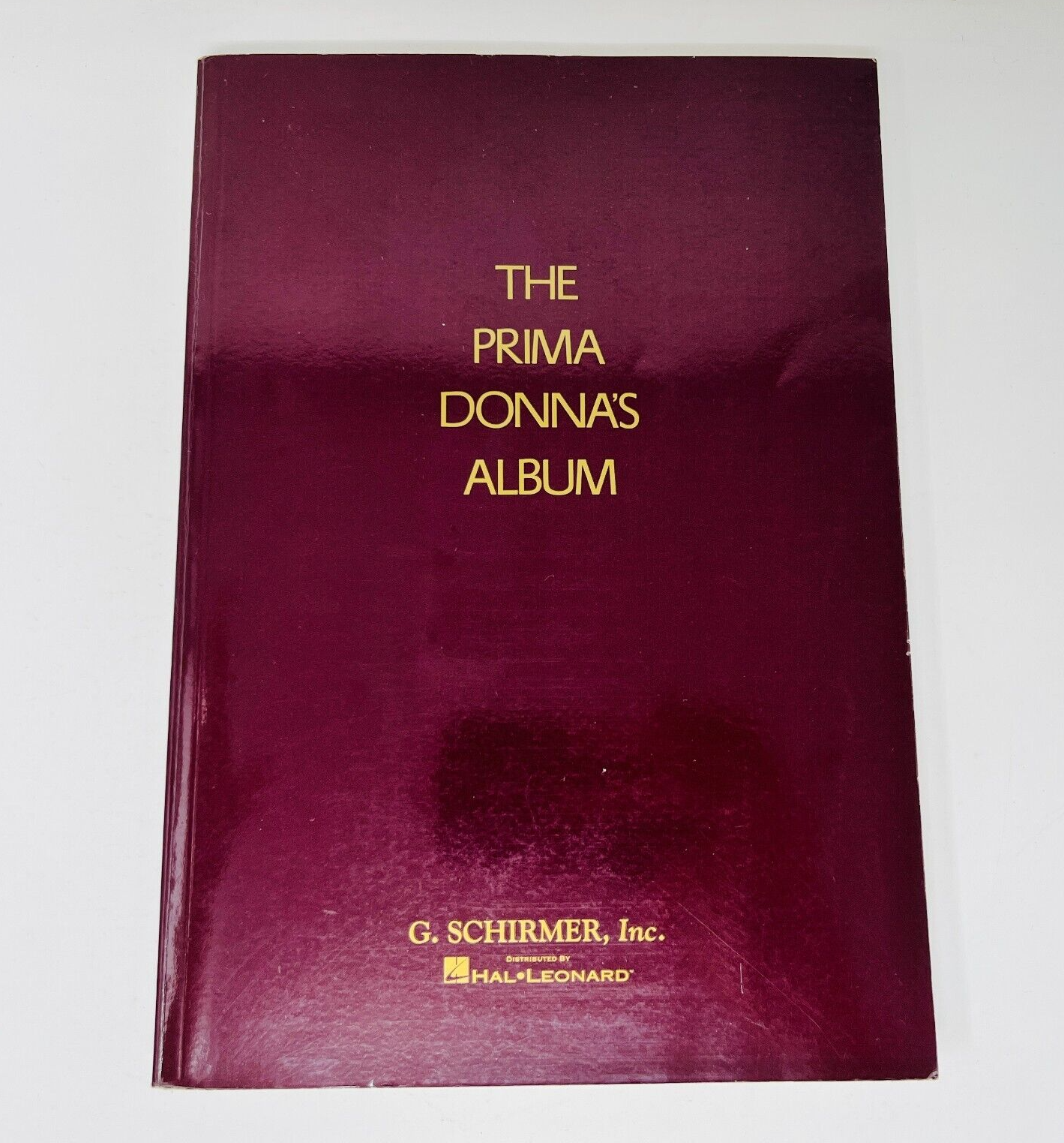The Prima Donna's Album 42 Arias from Famous Operas Schirmer Songbook Leonard