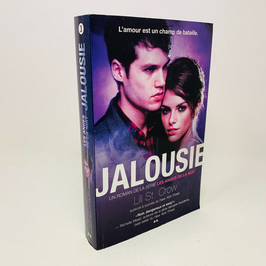 2012 Jalousie Série Les Anges de la Nuit Livre Ada Lili St. Crow Français French