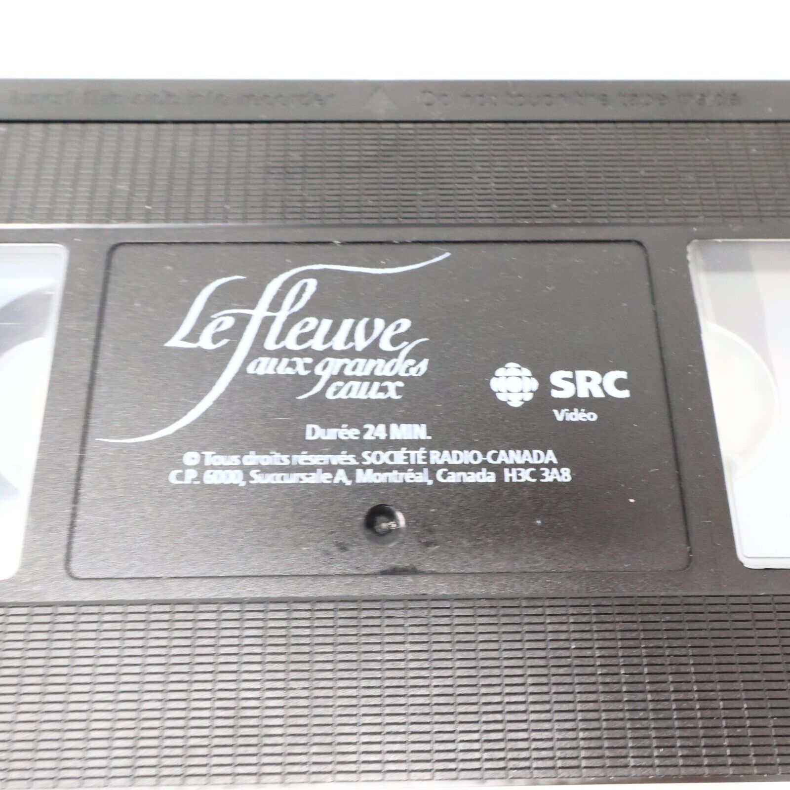 1993 Le Fleuve aux Grandes Eaux de Frédérick Back VHS Testé SRC NTSC Animation