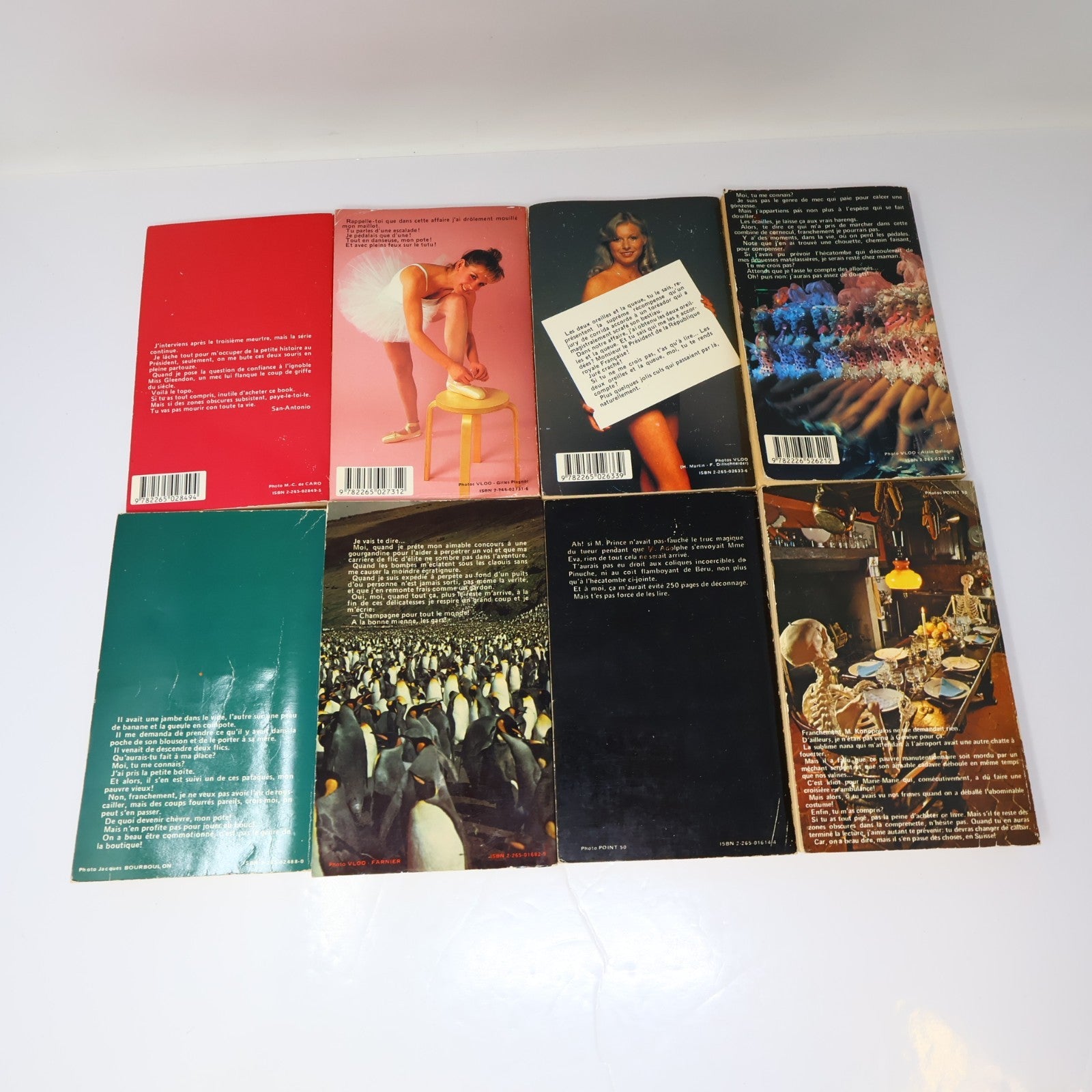 San-Antonio Lot 40 Livres Crime et Mystère Policier Thriller Fleuve Noir PB Vtg