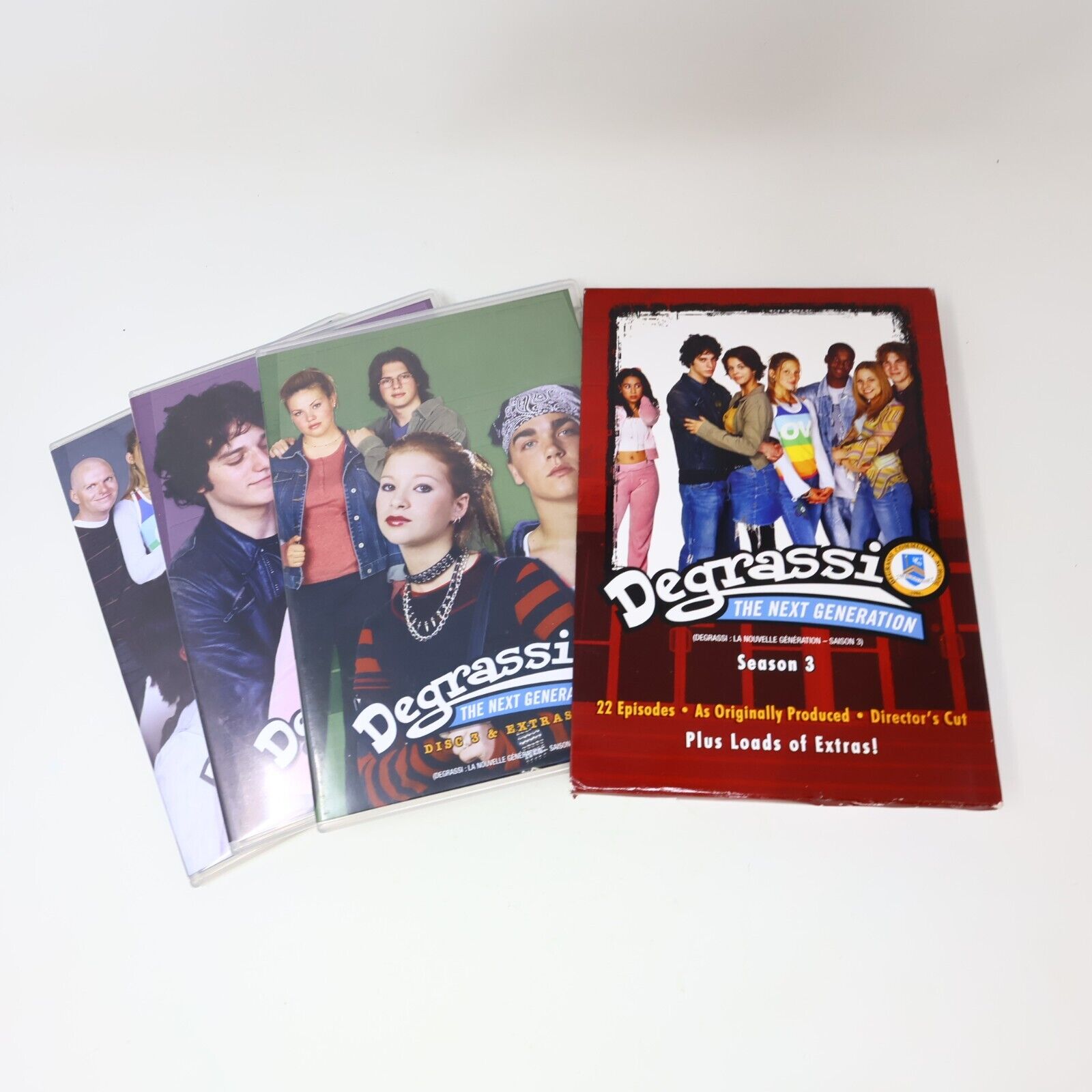 Degrassi The Next Generation Season 3 DVD Set Tested NTSC Region 1 TV Series