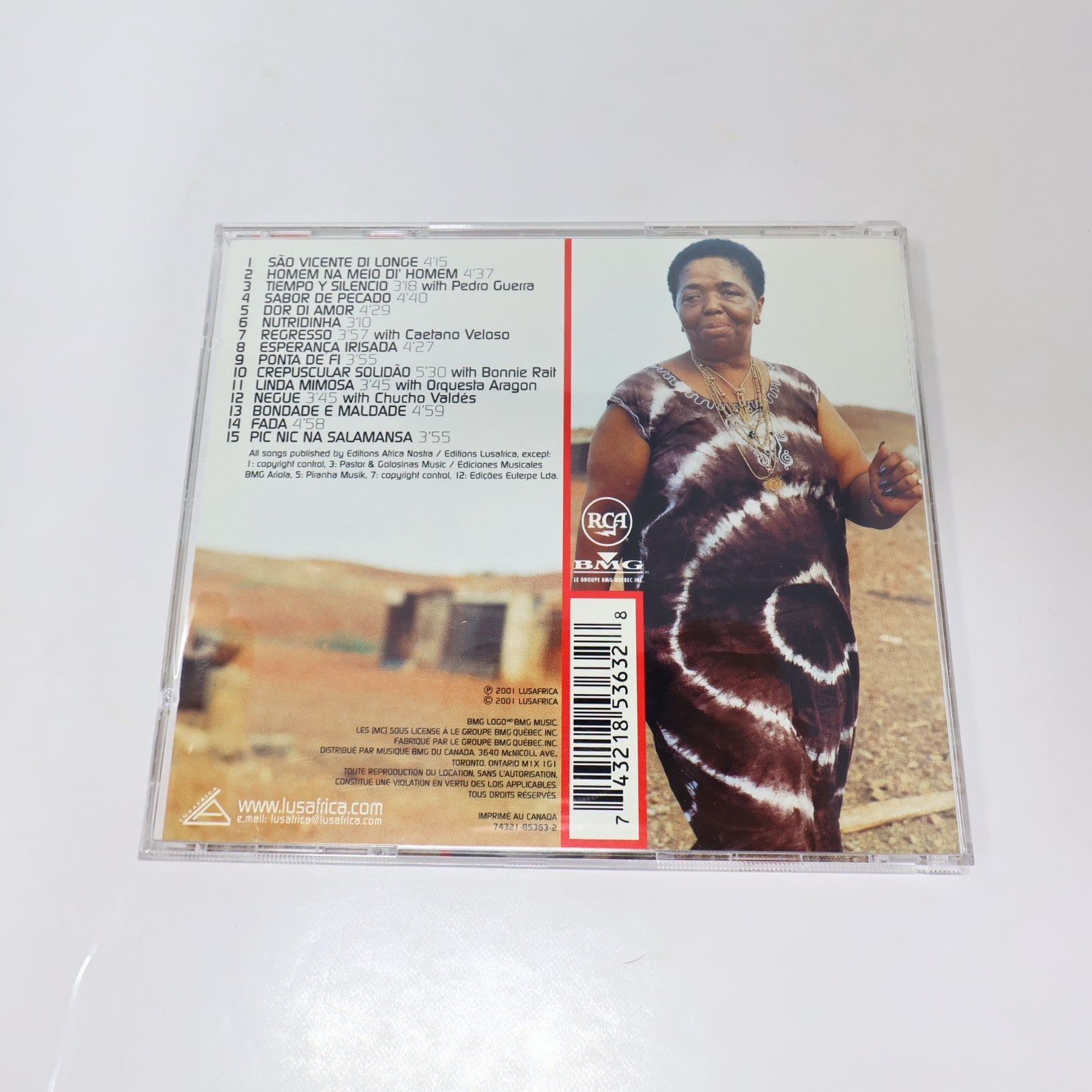 Cesaria Evora 4 CD Lot Café Atlantico/Miss Perfumado/Voz D'Amor/Sao Vicente di