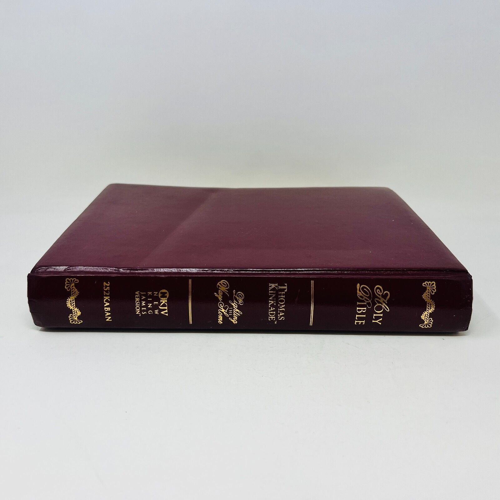 2002 Holy Bible Thomas Kinkade Painter of Light NKJV Thomas Nelson Padded HC