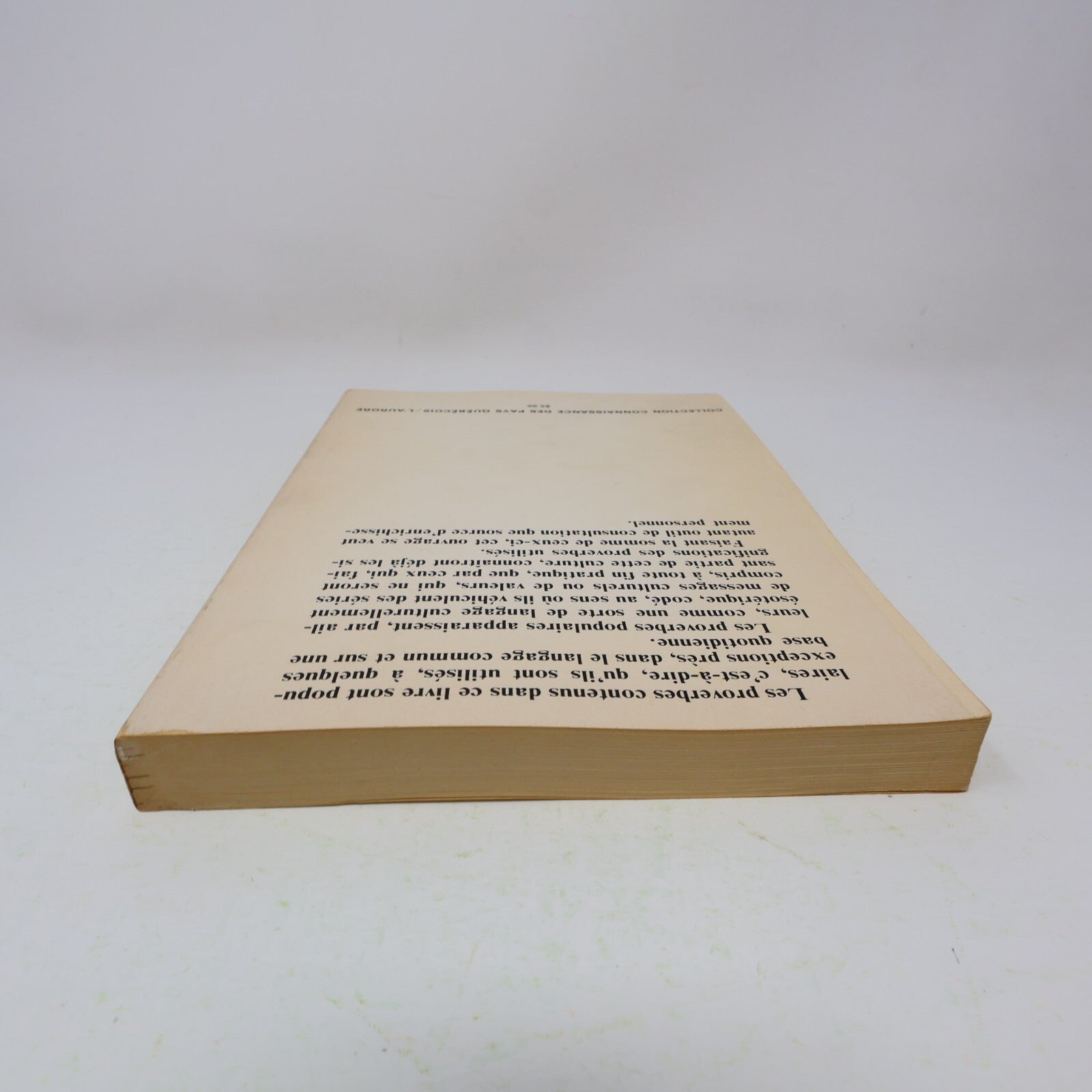 1974 Le Livre de Proverbes Québécois Pierre Desruisseaux L'Aurore Langue 70s PB