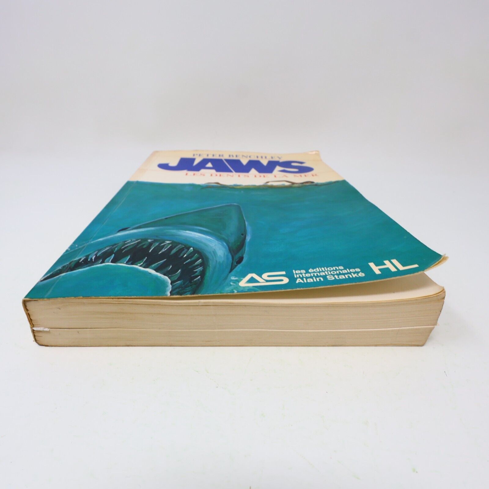 1975 Jaws les Dents de la Mer Peter Benchley Stanké Français Paperback PB Livre