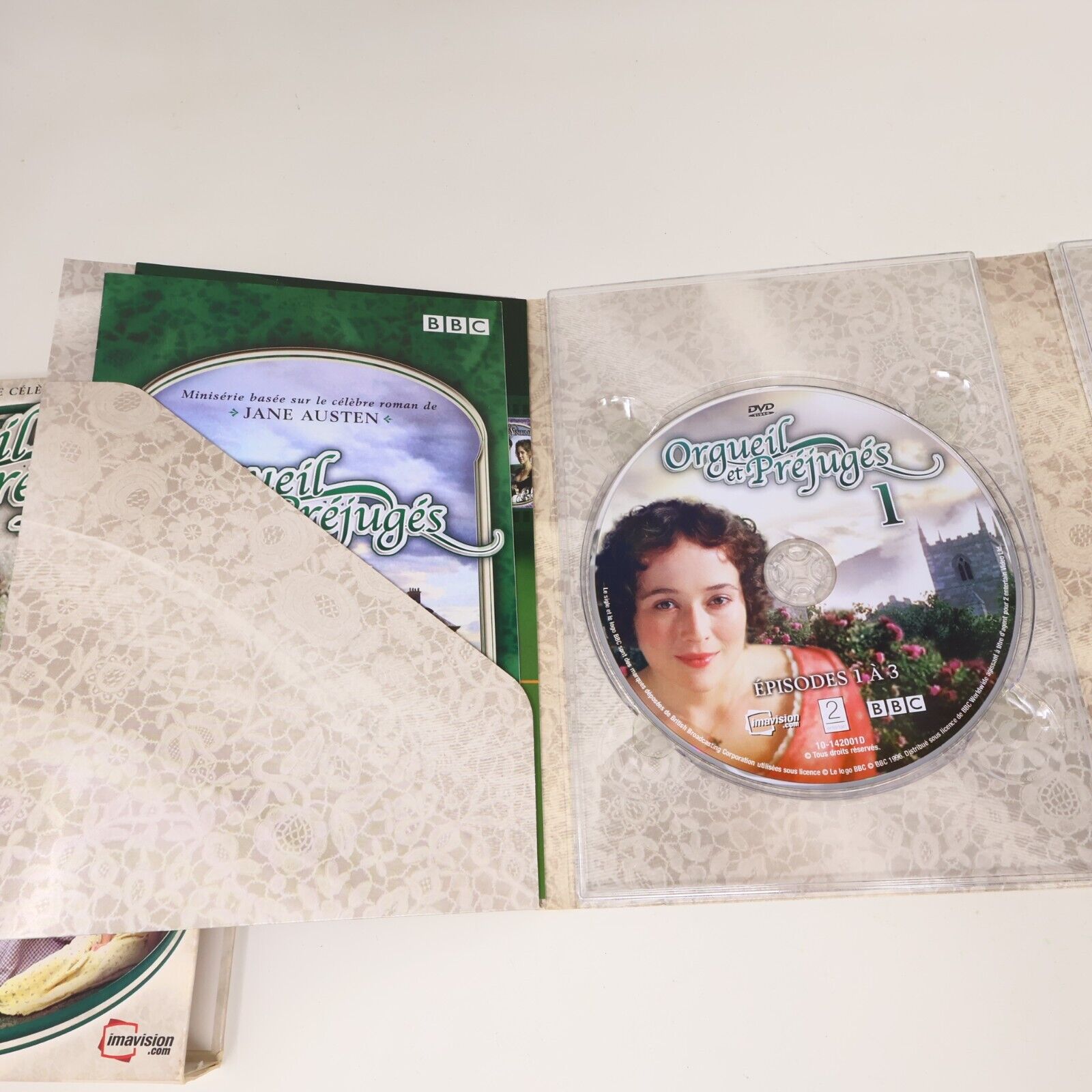 Orgueil et Préjugés Coffret DVD Français NTSC Testé Colin Firth Jennifer Ehle