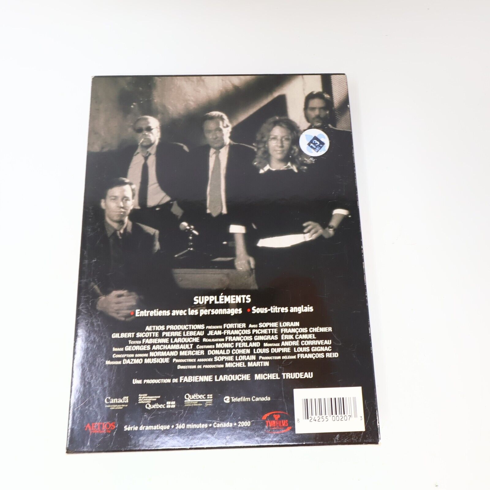 Fortier Saison #2 DVD Sophie Lorain Pierre Lebeau Série Télévision NTSC Testé