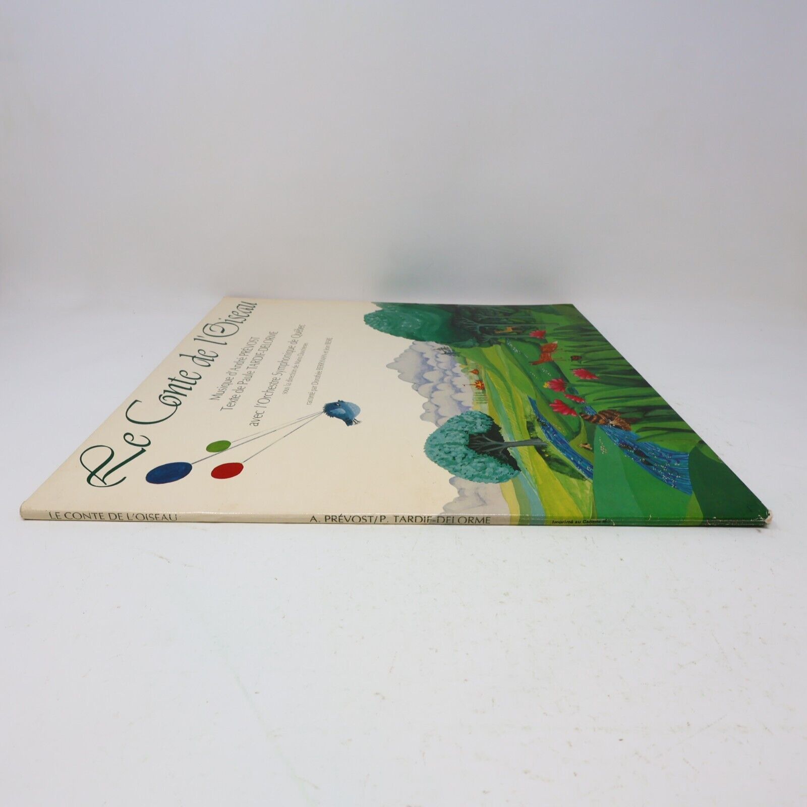 Le Conte De L'Oiseau André Prévost OSQ LP Disque Jean Besré Dorothy Berryman