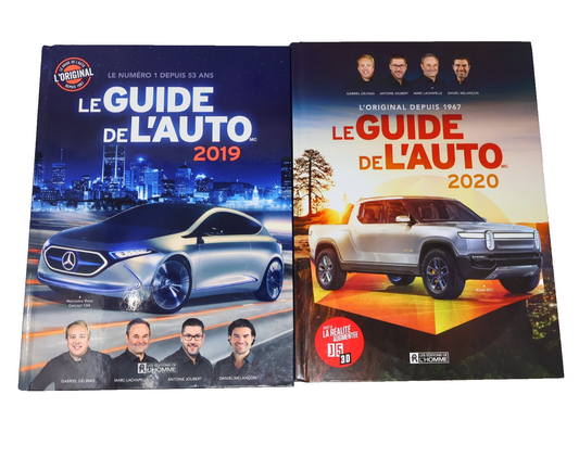 Guide de l'Auto 2019/2020 Lot 2 Livres Gélinas/Lachapelle Transports Automobile