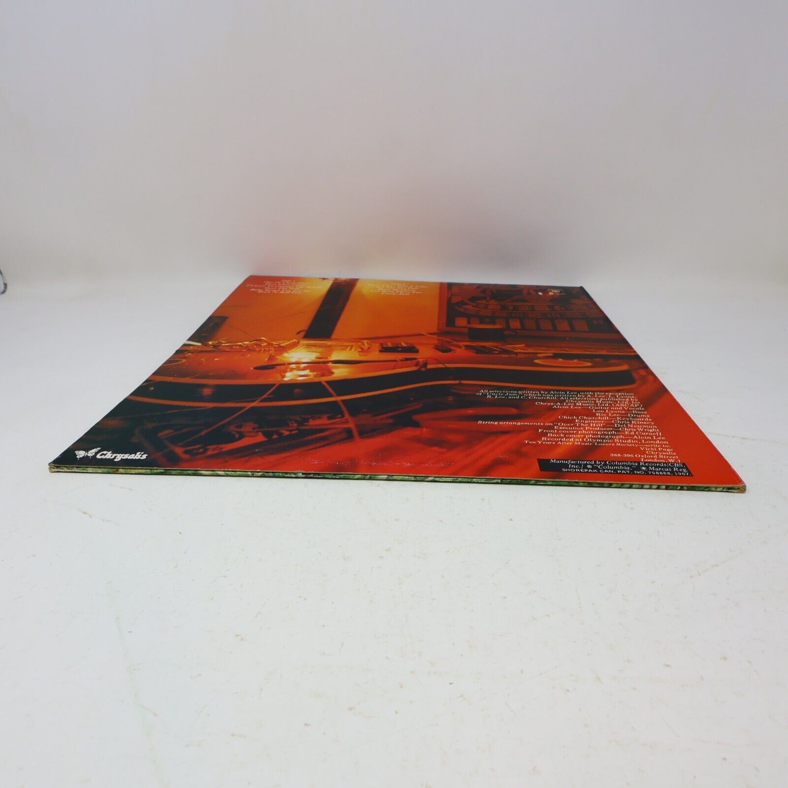 Ten Years After A Space In Time LP Record Vinyl Canada 1971 Columbia KC 30801