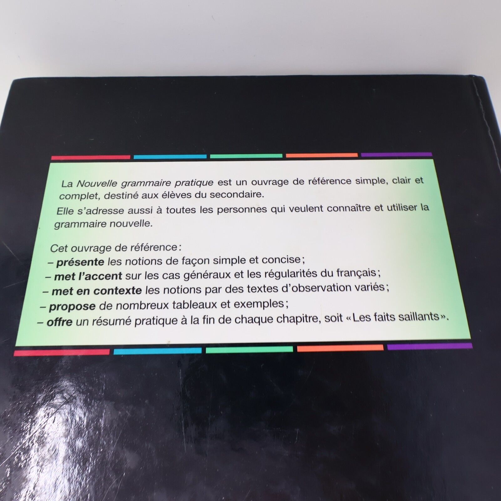 2007 Nouvelle Grammaire Pratique Myriam Laporte Ginette Rochon CEC Français HC