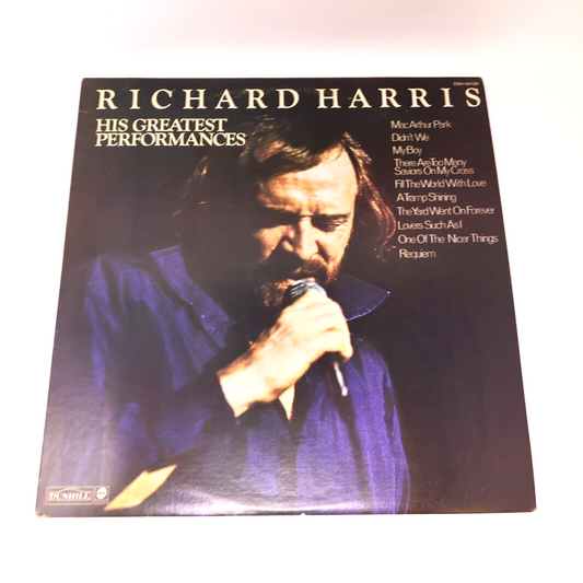 Richard Harris His Greatest Performances LP Record Vinyl DSX-50139 1973 Canada