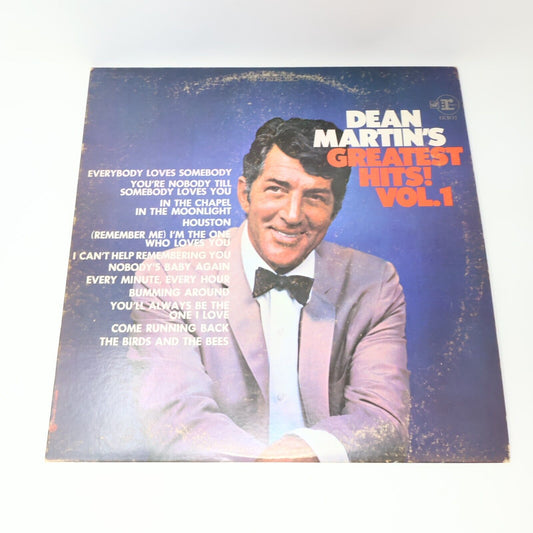 Dean Martin's Greatest Hits! Vol. 1 LP Record Vinyl 1968 Reprise Canada RS 6301