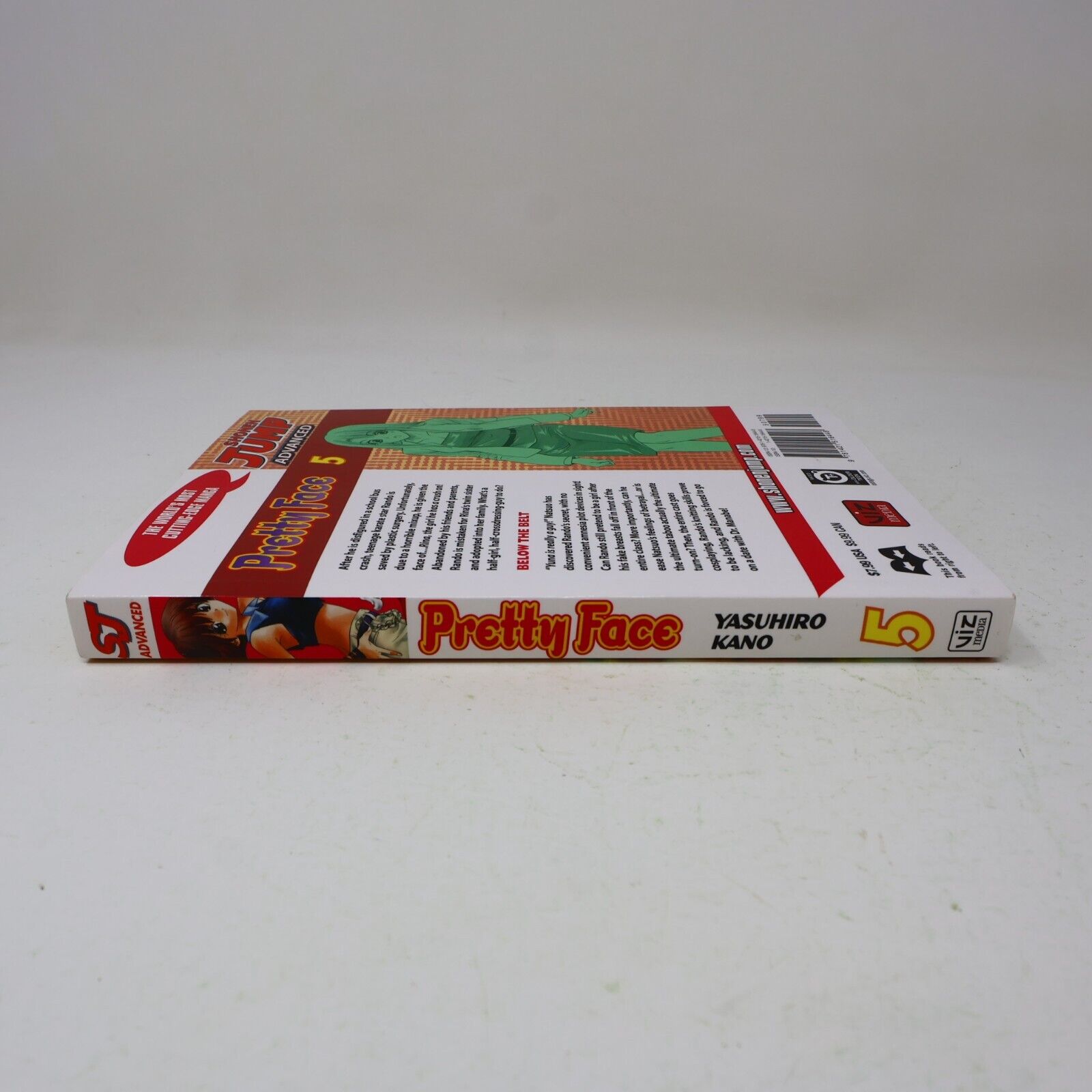 Pretty Face #5 Yasuhiro Kano Shonen Jump Advanced 2008 1st Print Viz Paperback