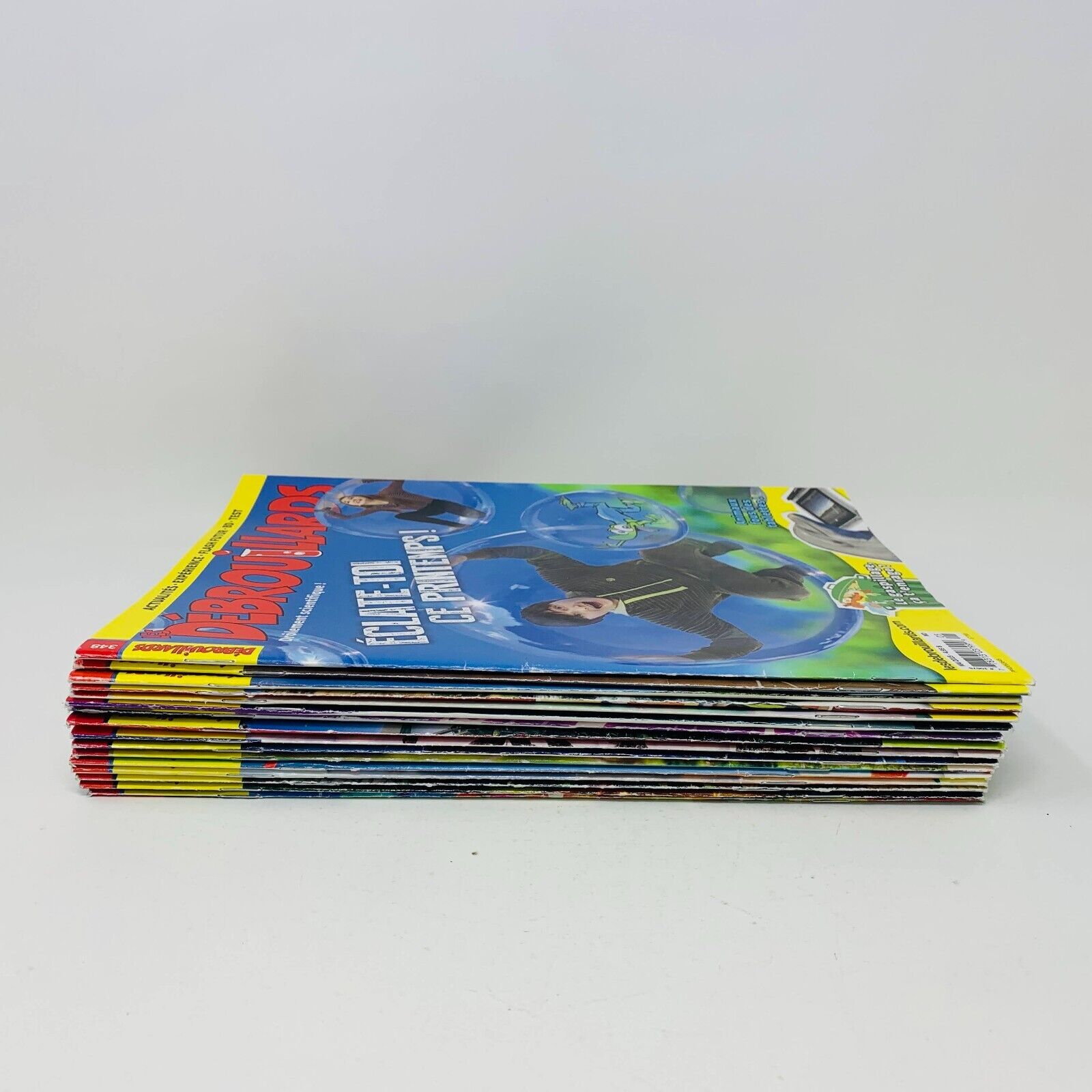 16x Les Débrouillards Magazines Enfants Français 2015-20 Années Incomplètes Lot