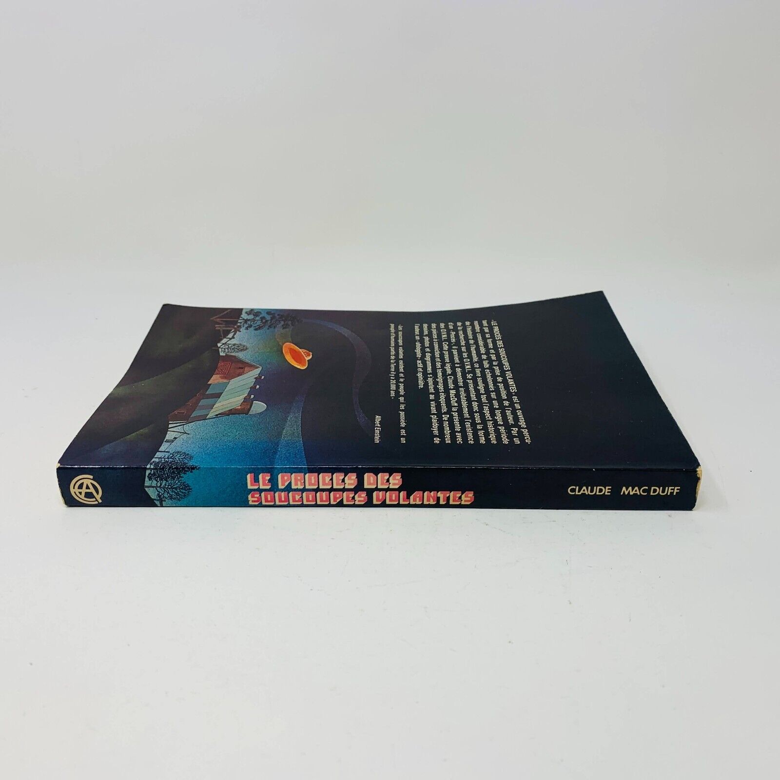 1976 Le Procès des Soucoupes Volantes de Claude Mac Duff Ovnis Extra-Terrestres