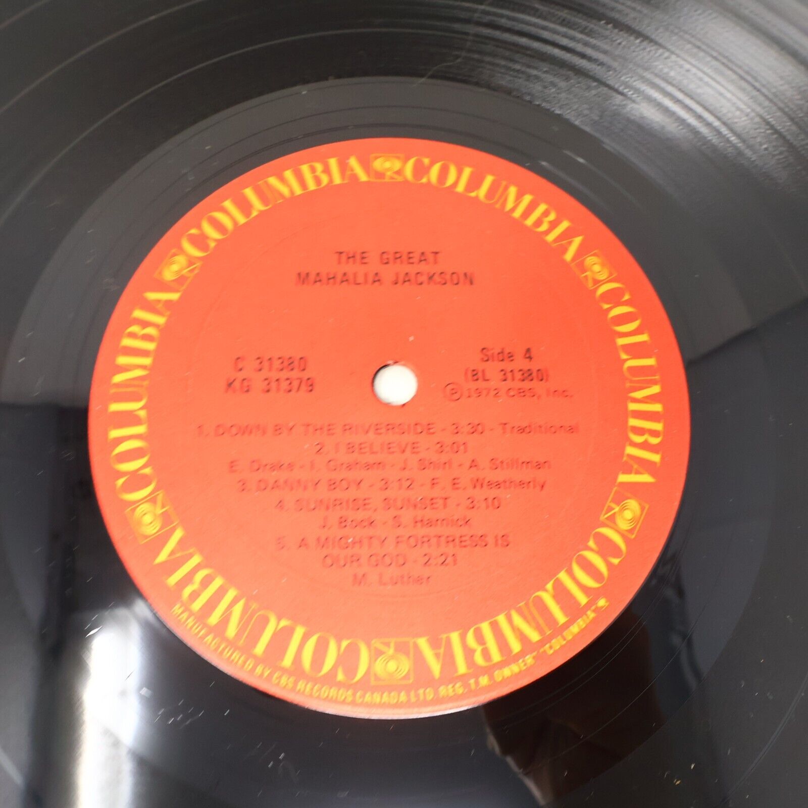 The Great Mahalia Jackson 2x LP Record Vinyl KG 31379 Canada 1972 Rock Of Ages