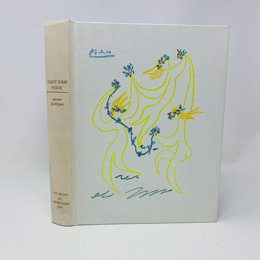 1967 Oeuvre Poétique Rombaldi Nobel Littérature Saint-John Perse Picasso Cover