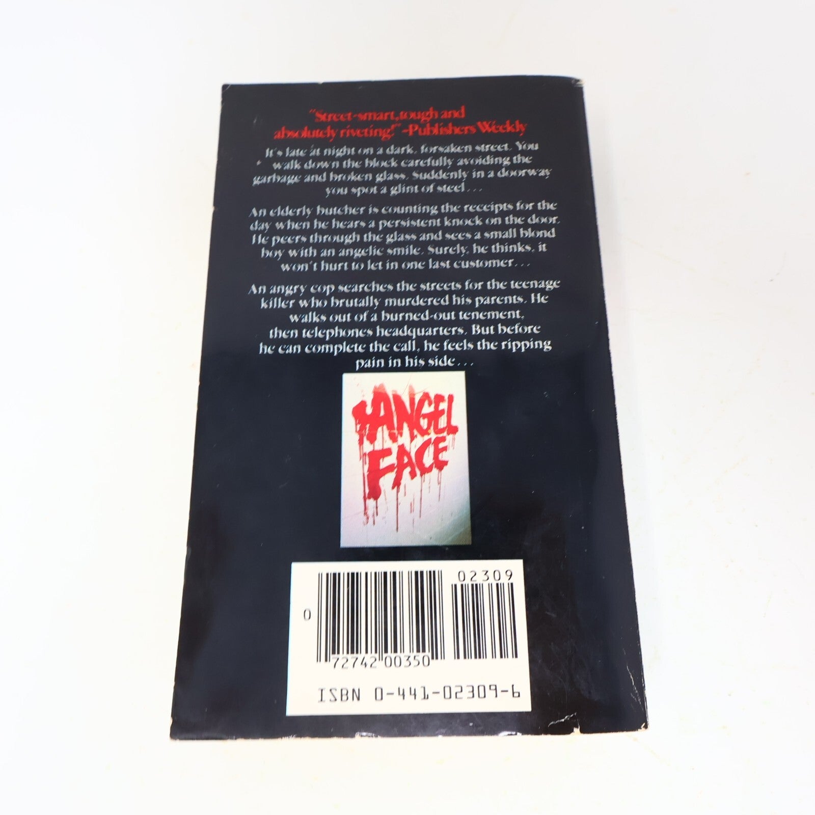 1983 Angel Face Stanley Cohen Charter Mystery Thriller Crime Paperback Book 80s
