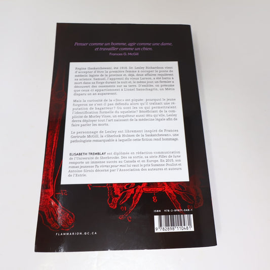 La Pathologiste Elisabeth Tremblay 2022 Français/French Mystère Flammarion PB