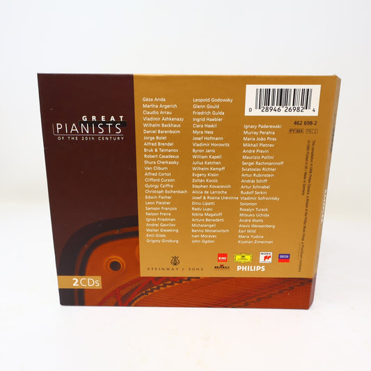 Great Pianists of the 20th Century/Anthologie Sampler CD 1998 Classical Gould