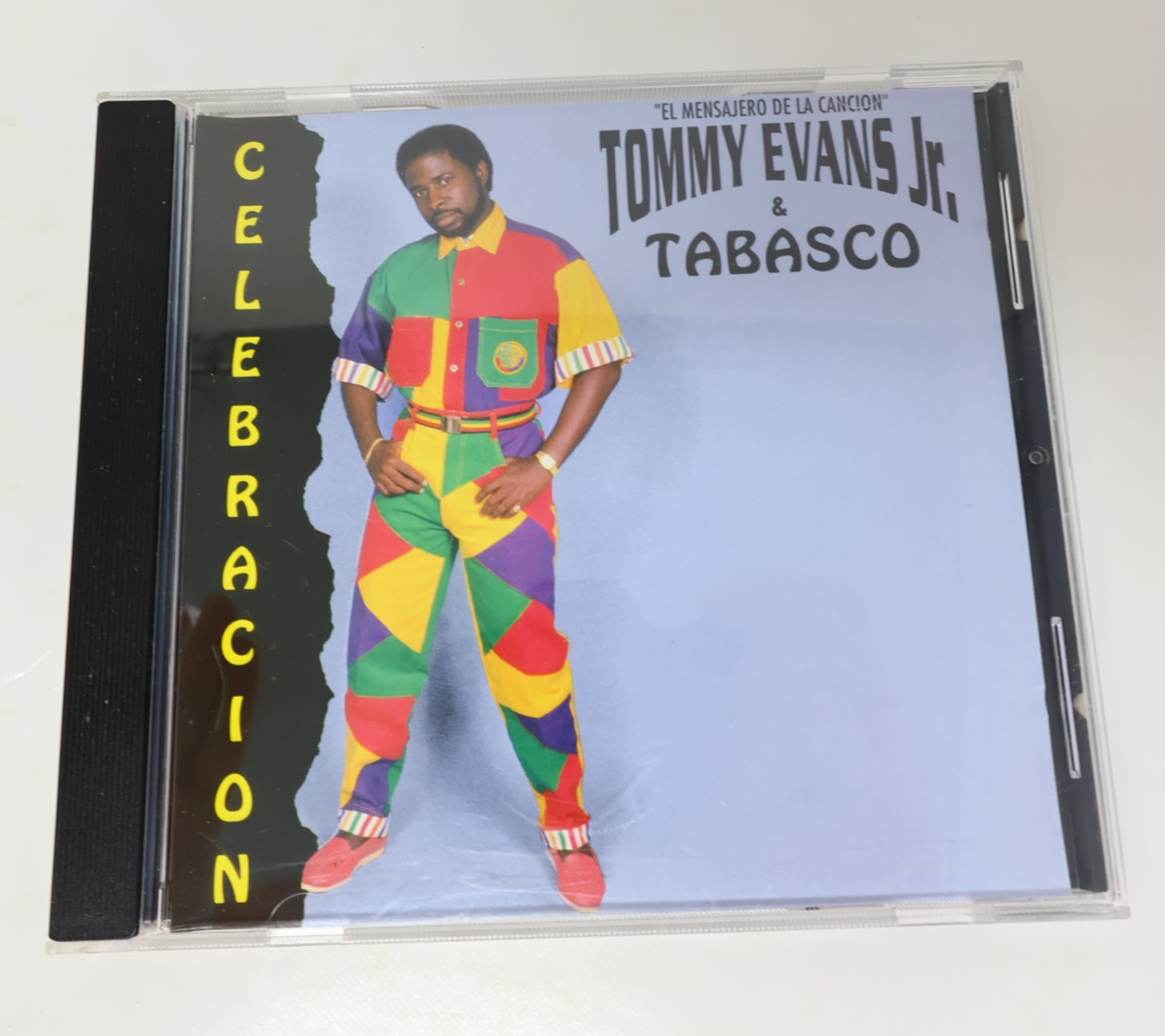 Tommy Evans Jr. & Tabasco CD El Mensajero de la Cancion Unicorn Music 1994