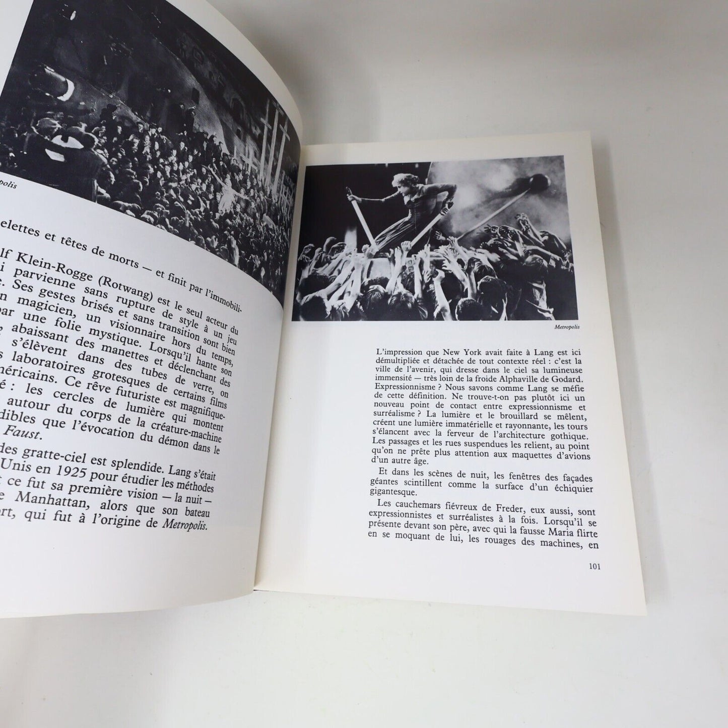 1984 Cahiers du Cinéma Fritz Lang Biographie Cinématographie de Lotte H. Eisner